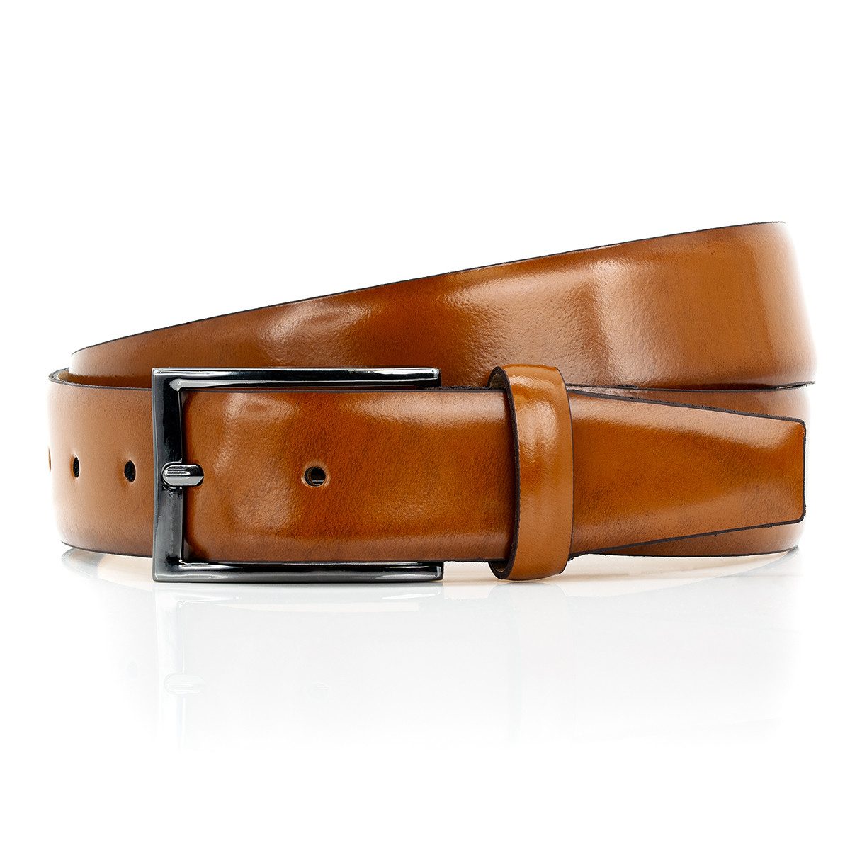 LINDENMANN Ledergürtel Ledergürtel LINDENMANN GCH cognac günstig online kaufen