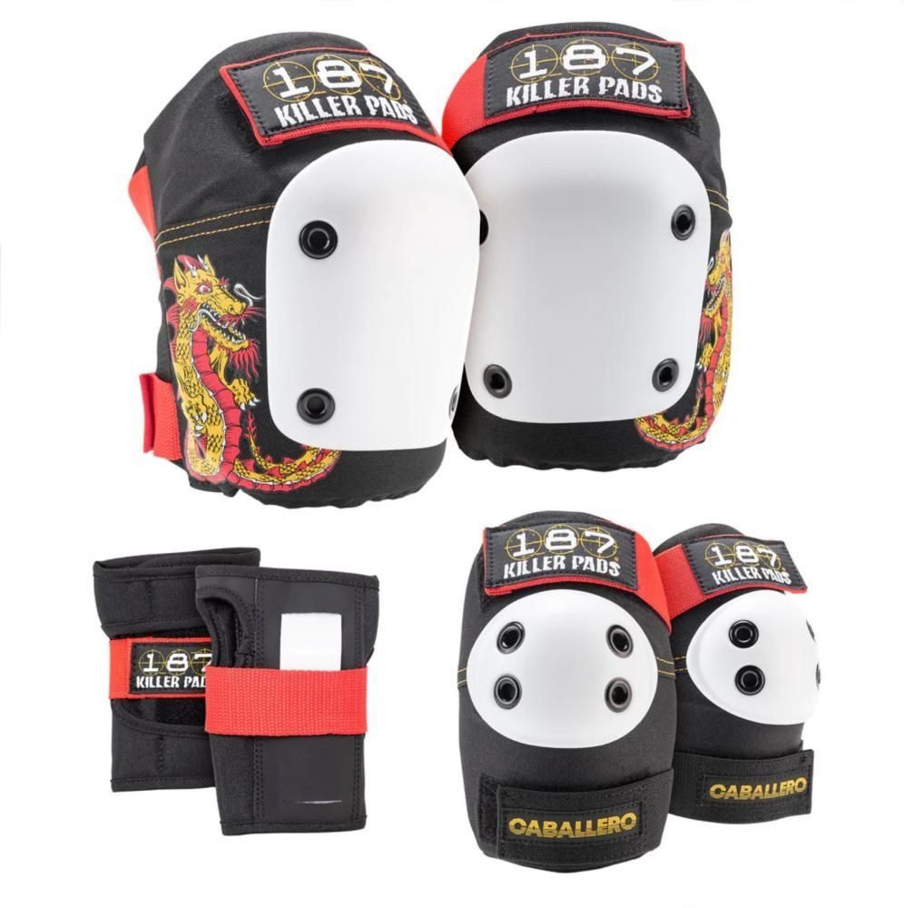187 KillerPads Protektoren-Set Adult Six Pack Set Caballero