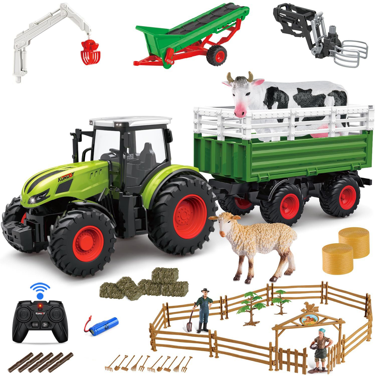 ZEUOPQ RC-Traktor Ferngesteuerter Traktor Spielzeug 45er günstig online kaufen