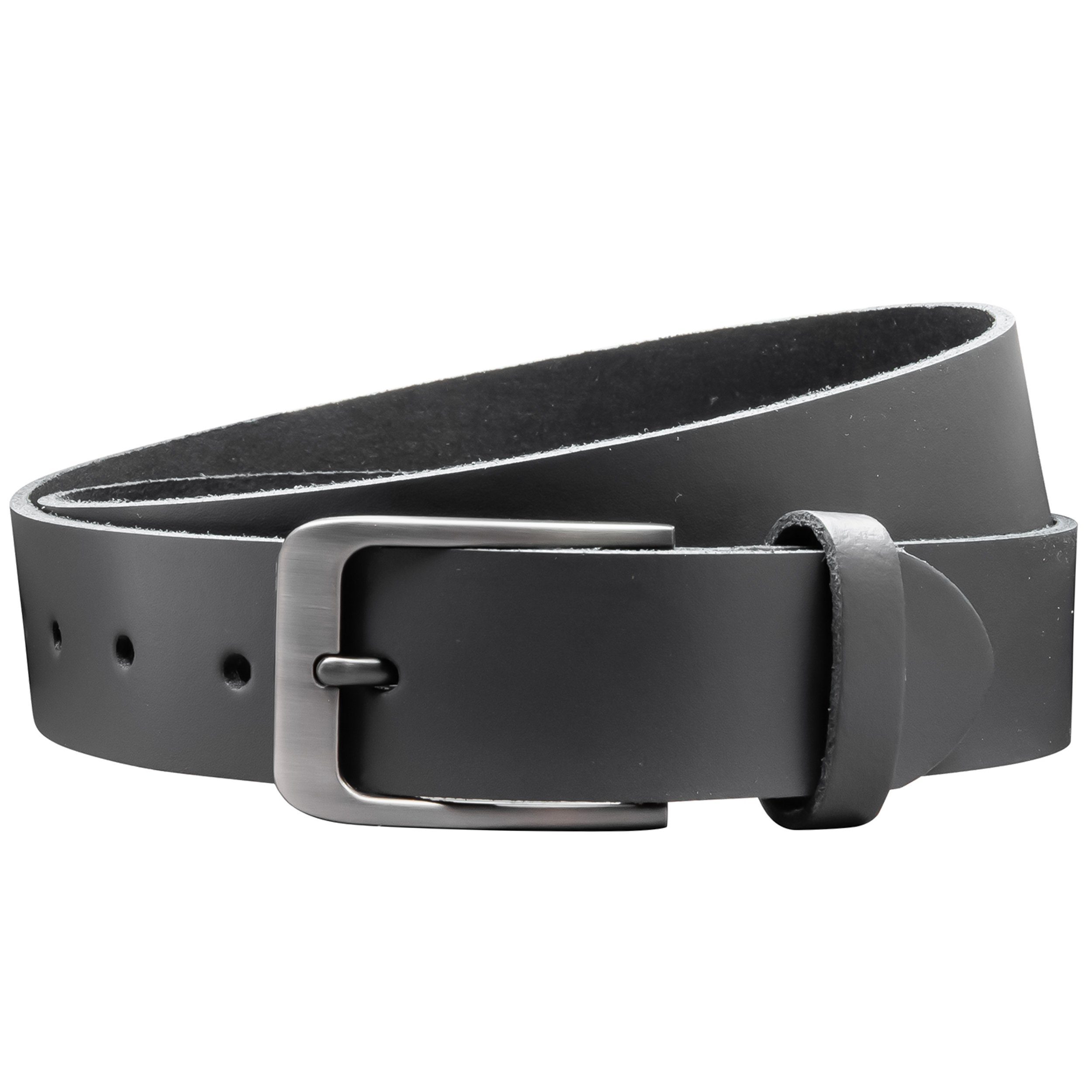 COLOGNEBELT Ledergürtel OM411-SL-Grau MADE IN GERMANY, Grau Kürzbar, 100 % günstig online kaufen