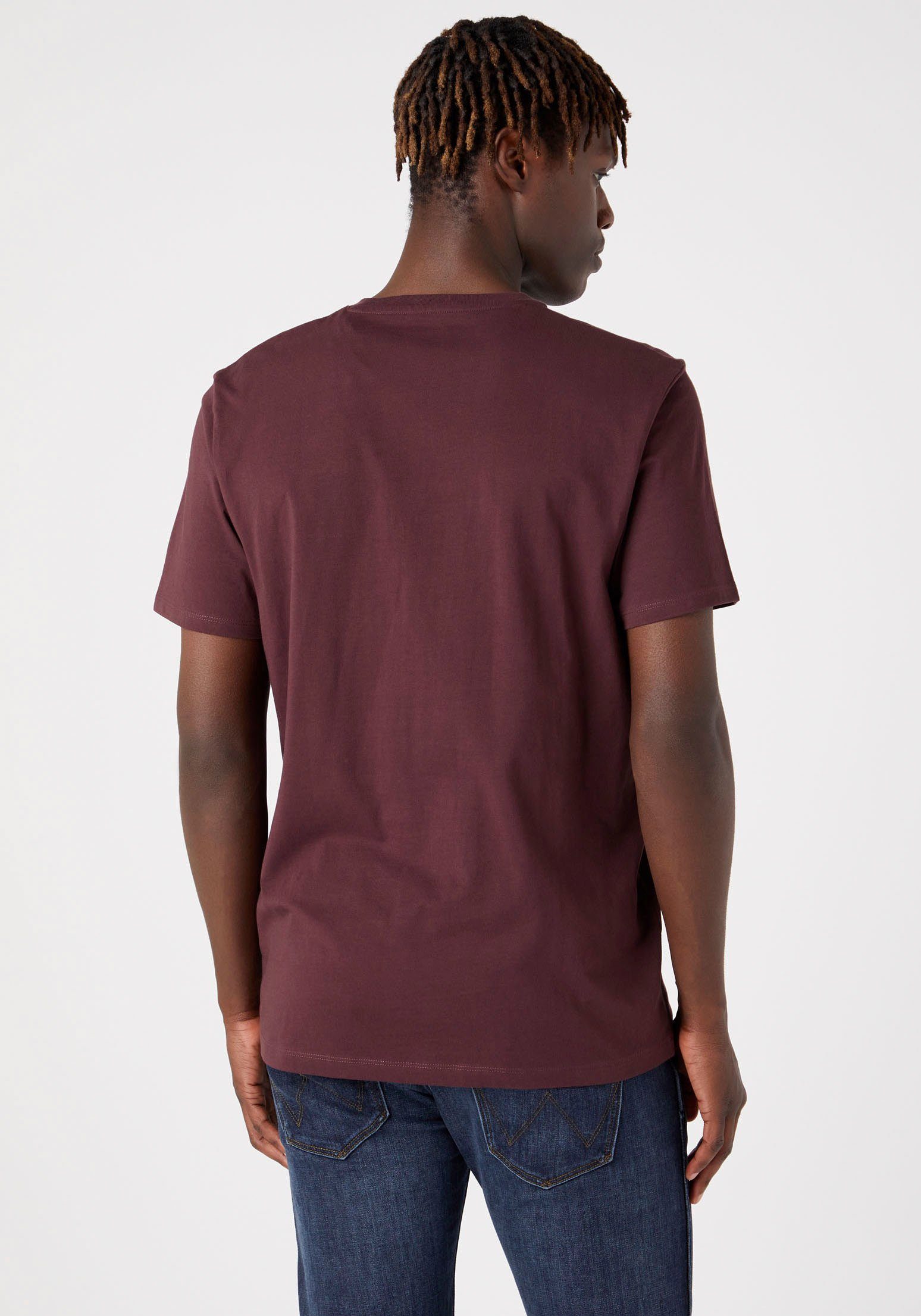 aubergine T-Shirt Wrangler