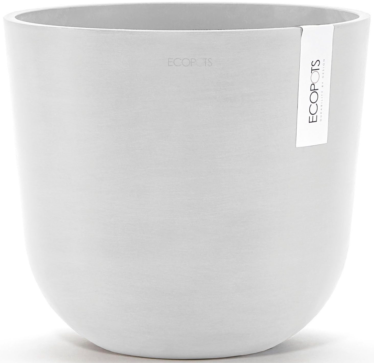 ECOPOTS Blumentopf Oslo 25 + Wassersystem Weiß, für innen und außen: frosts günstig online kaufen