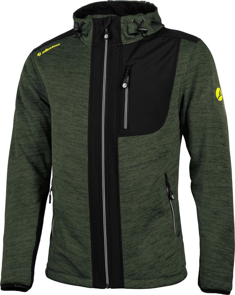 Hoodie Navarra Strick-/Softshelljacke