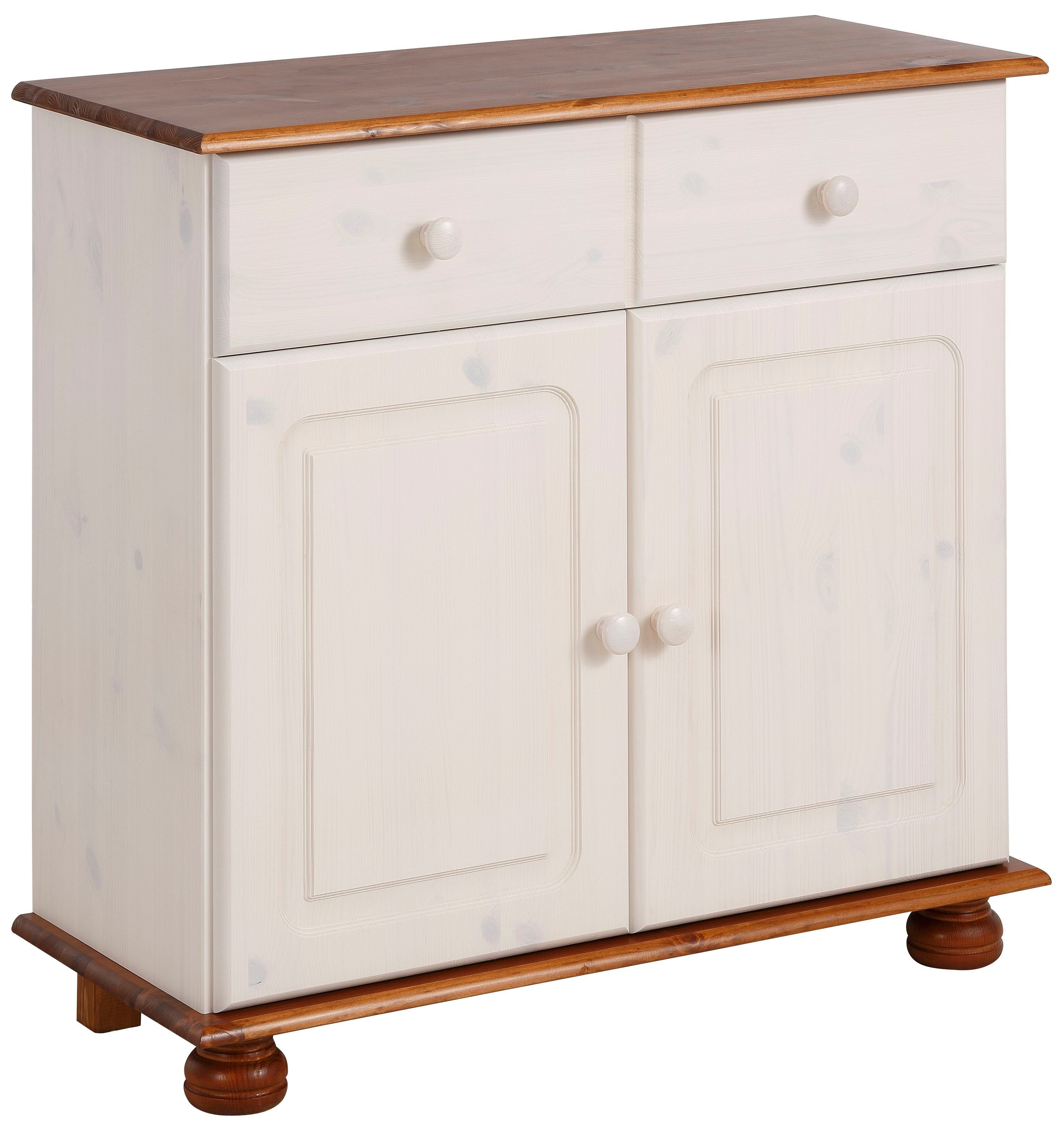 OTTO home Sideboard Mette, Kommode mit gefrästen, kugelförmigen Füßen, Brei günstig online kaufen