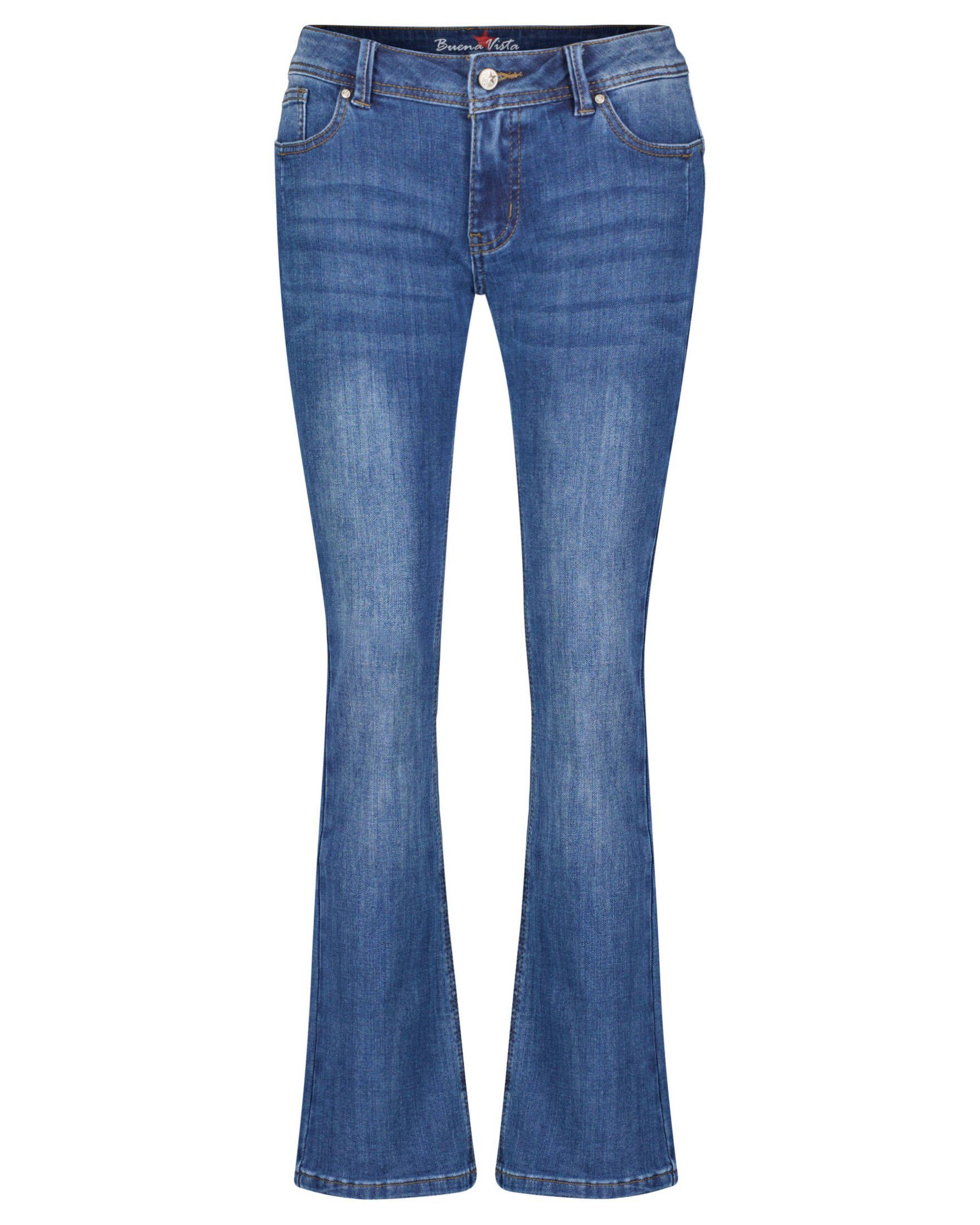 Buena Vista 5-Pocket-Jeans Damen Джинси MALIBU-ZIP (1-tlg)
