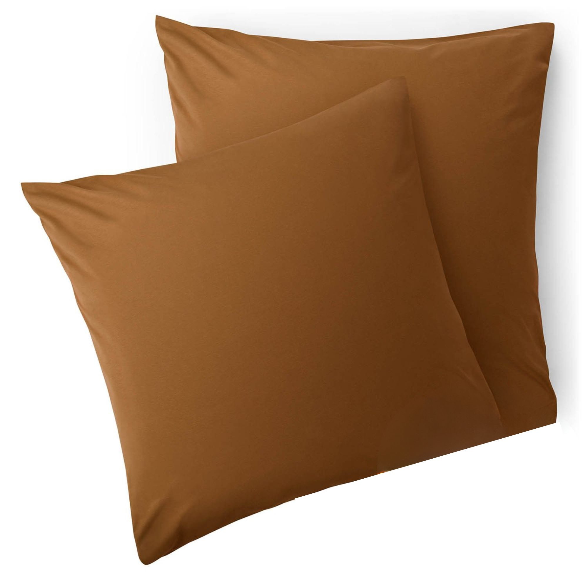 Blumtal Kissenbezüge aus gebürstetem Mikrofaser-Gewebe - Oeko-TEX zert. Kissenbezüge, (2 Stück), mit Reißverschluss oder Verschlusslasche