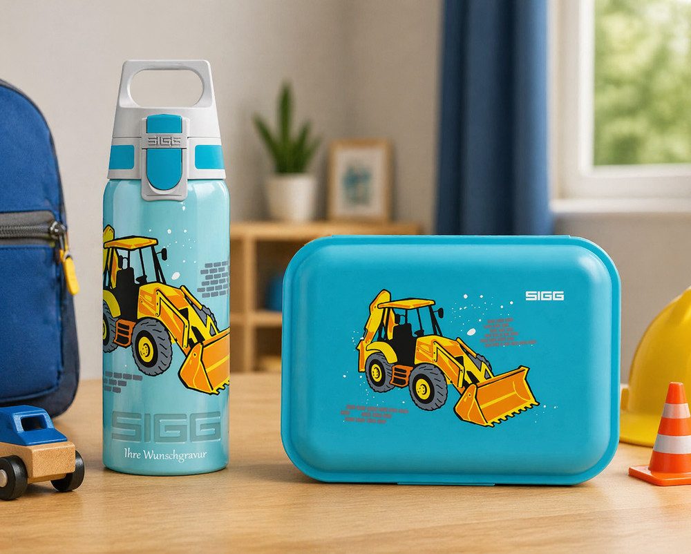 Sigg Lunchbox Frühstücksset Set VIVA Kids "Lunchbox + Trinkflasche, SIGG Frühstücksset Set VIVA Kids "Lunchbox + Trinkflasche"