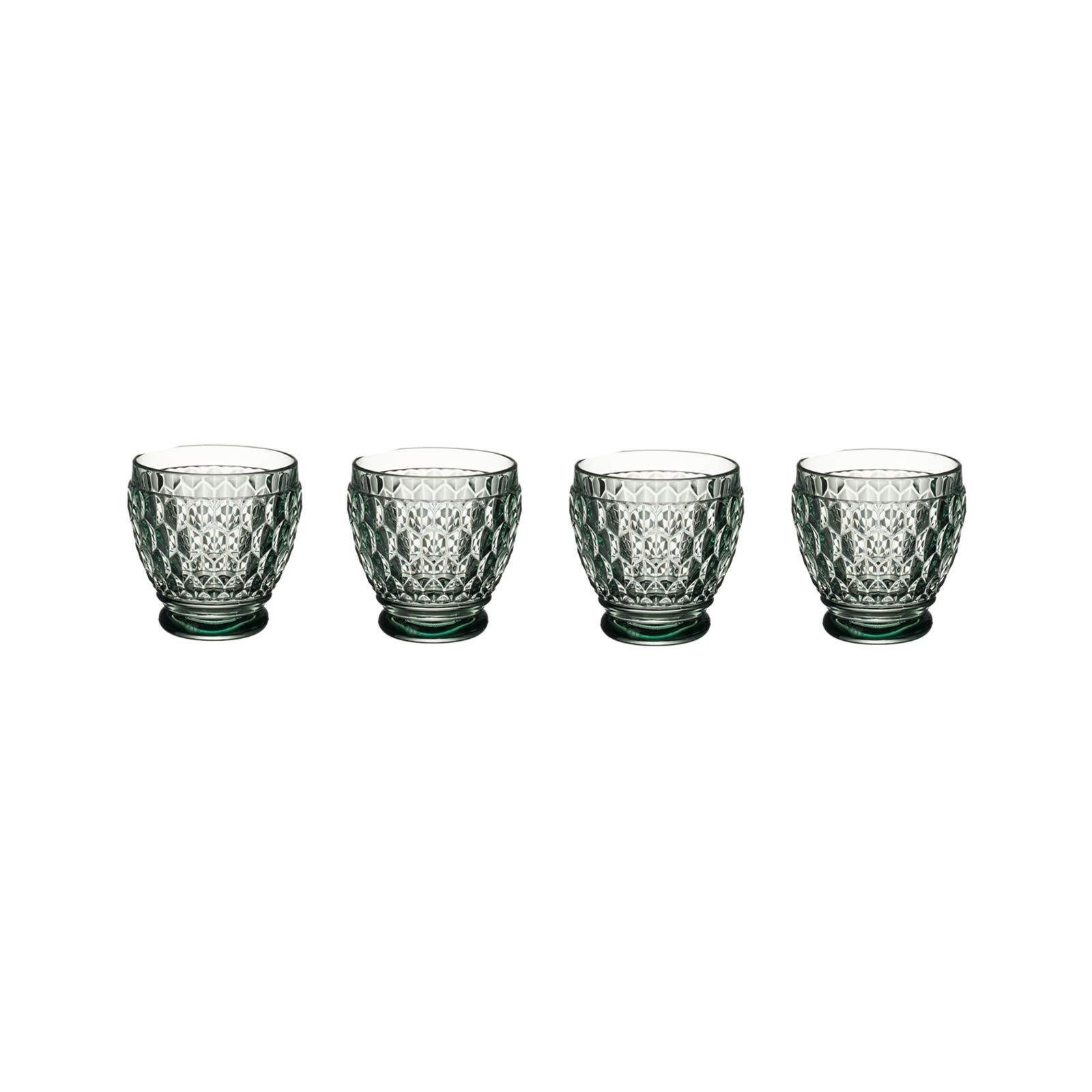 Villeroy & Boch Schnapsglas Boston Coloured Shot Gläser 80 ml 4er Set, Glas