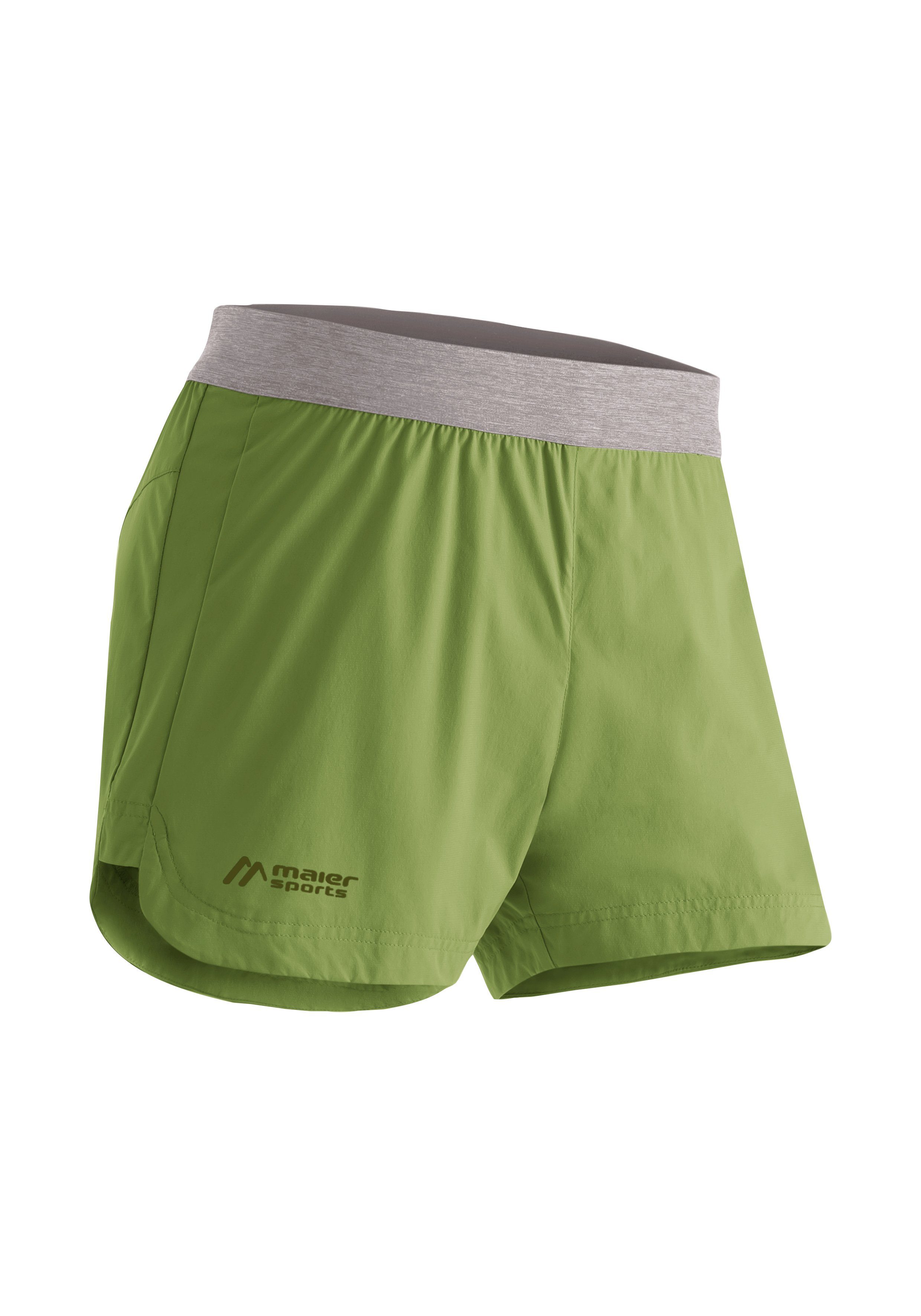 Maier Sports Funktionsshorts Fortunit Shorty W Robuste Funktionsshorts aus leichtem Material grasgrün | Shorts