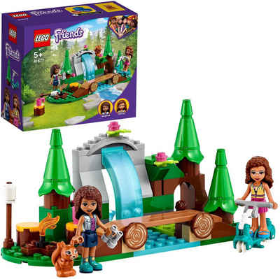 LEGO® Konstruktionsspielsteine Wasserfall im Wald (41677), LEGO® Friends, (93 St)