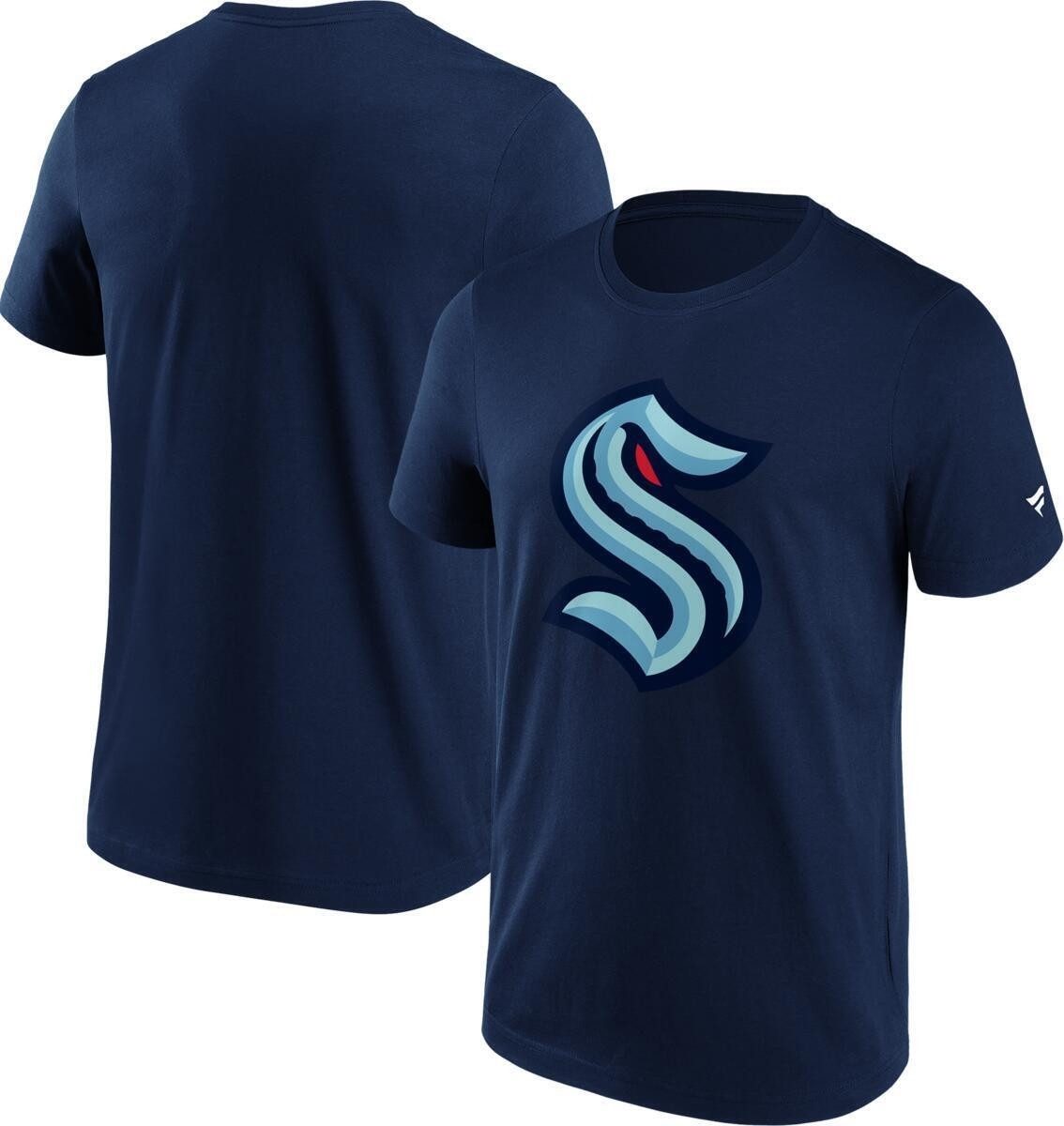 Fanatics T-Shirt Fanatics Shirt Seattle Kraken Primary Logo Graphic