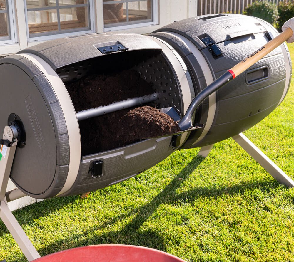 Lifetime Komposter Fass, BxTxH: 160x79x110 cm, 380 l, (1 St)