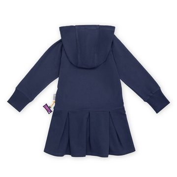 Sigikid A-Linien-Kleid Sigikid Kleid Kapuze Pullover Langarm dunkelblau (1-tlg)