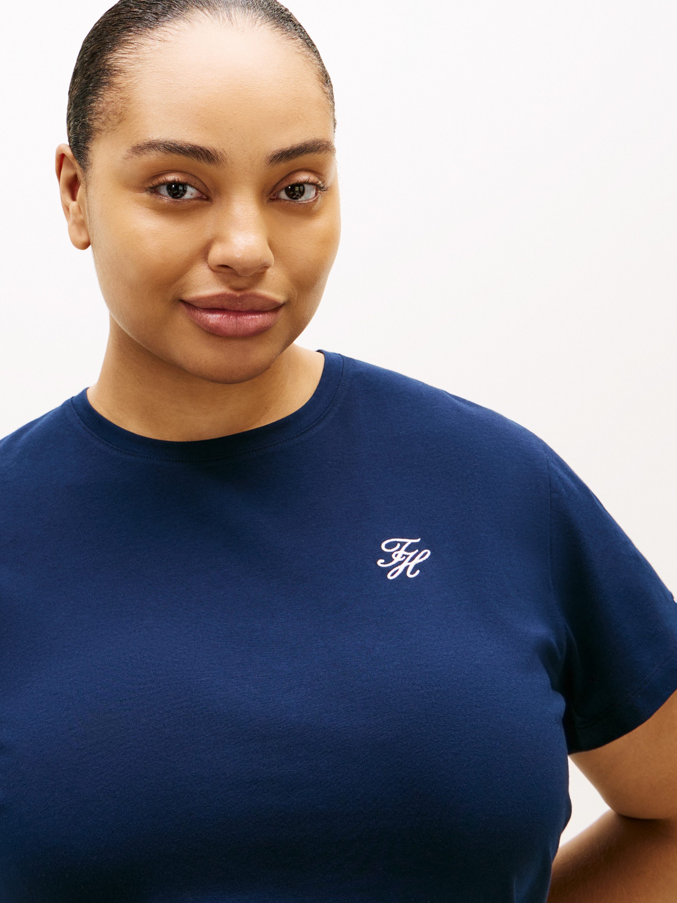 Tommy Hilfiger Curve Kurzarmshirt CRV TH günstig online kaufen