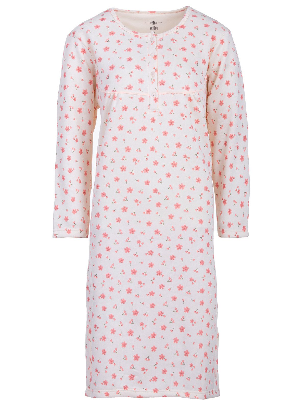 zeitlos Nachthemd Thermo Nachthemd - Blüte-Ginko günstig online kaufen
