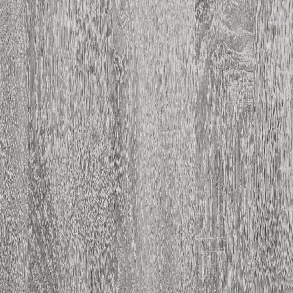 Grau Holzwerkstoff (1-St) 100x50x200 Sonoma furnicato Kleiderschrank cm
