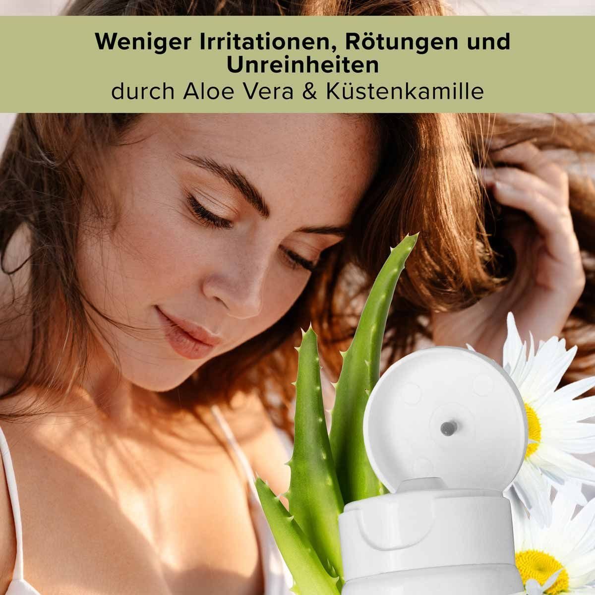 RAU Cosmetics Tagescreme Aloe - Moisturizer für Body & Haut Vera Ectoin Face mit trockene