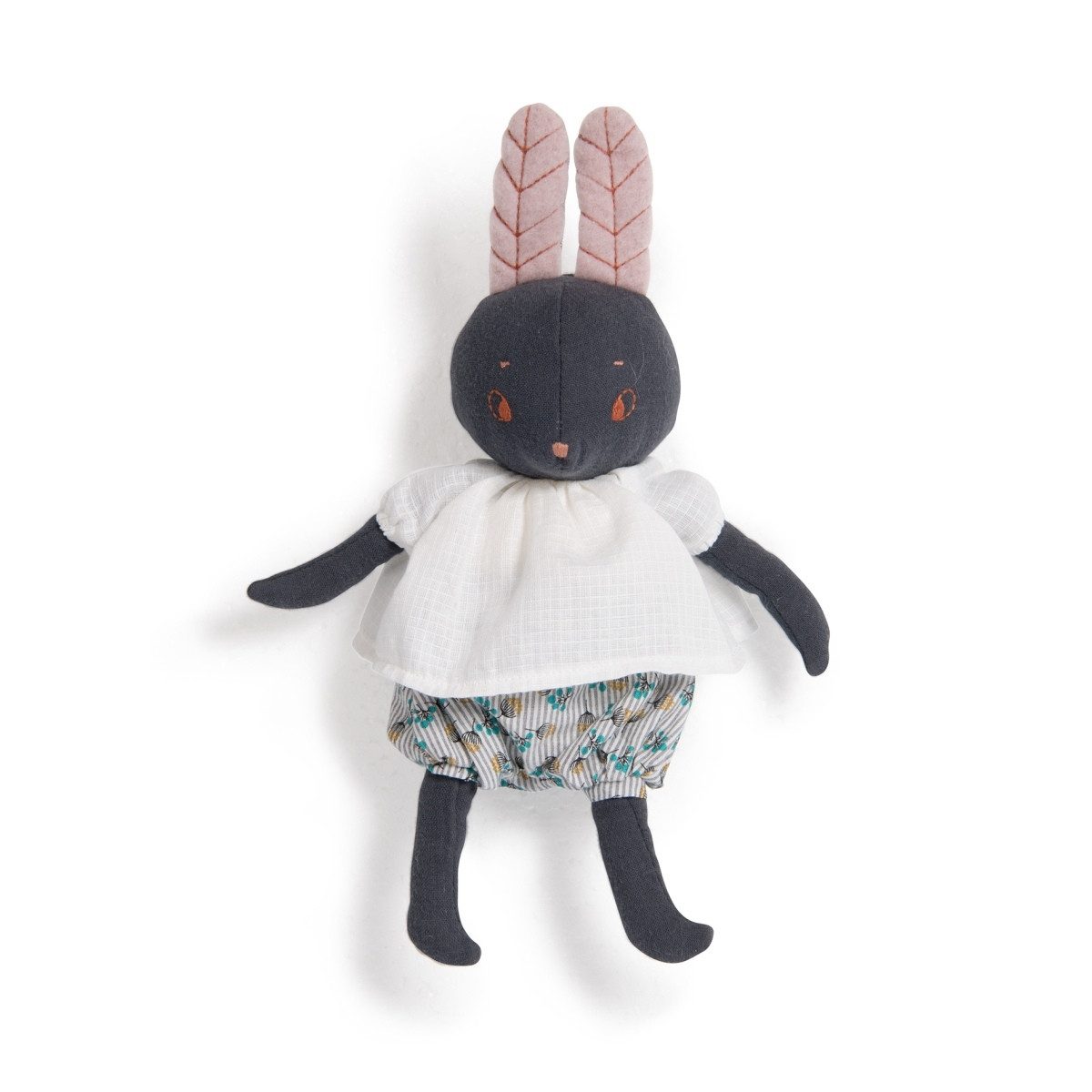 Moulin Roty Kuscheltier Plüschtier Kaninchen Lune weiches Kuscheltier für Babys und Kinder (1-St)