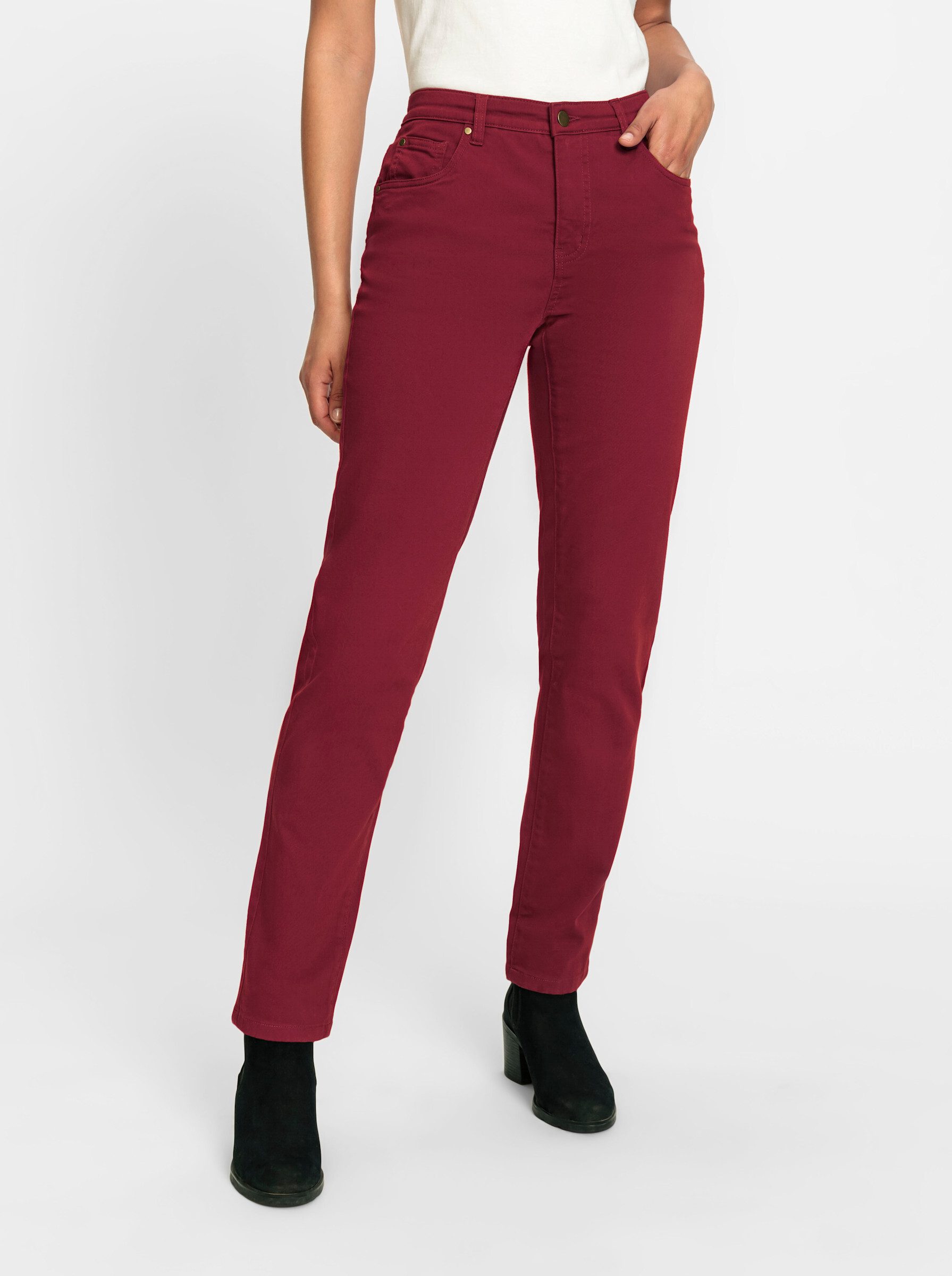 Witt Bequeme Jeans Jeans leicht vertieft