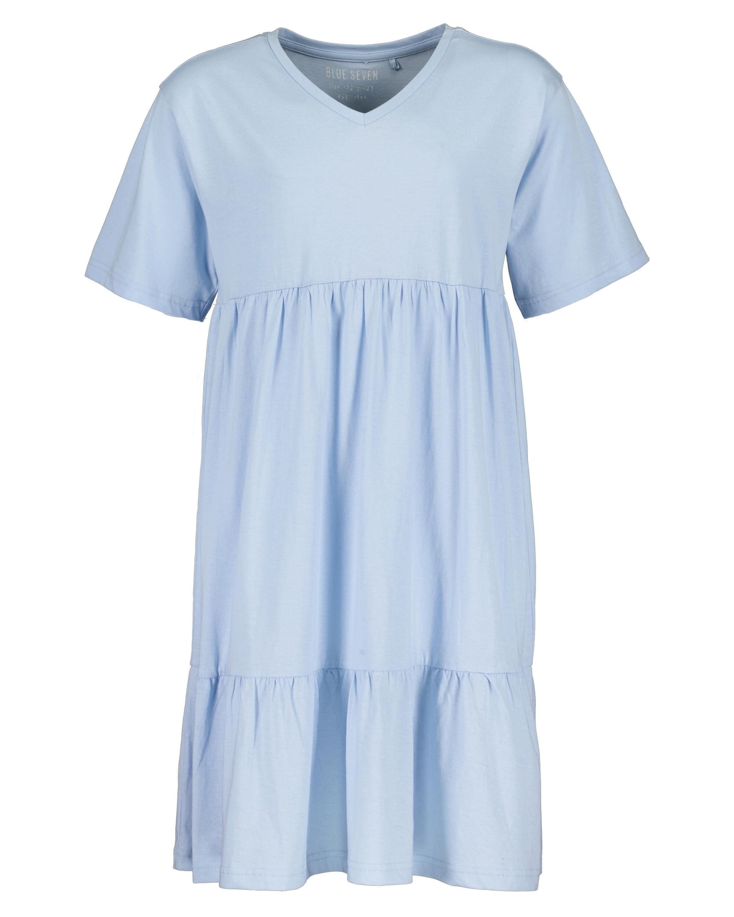 Blue Seven Jerseykleid Blue Seven Teenager Mädchen Kleid SUMMER SPECIAL ESSENTIAL (1-tlg)