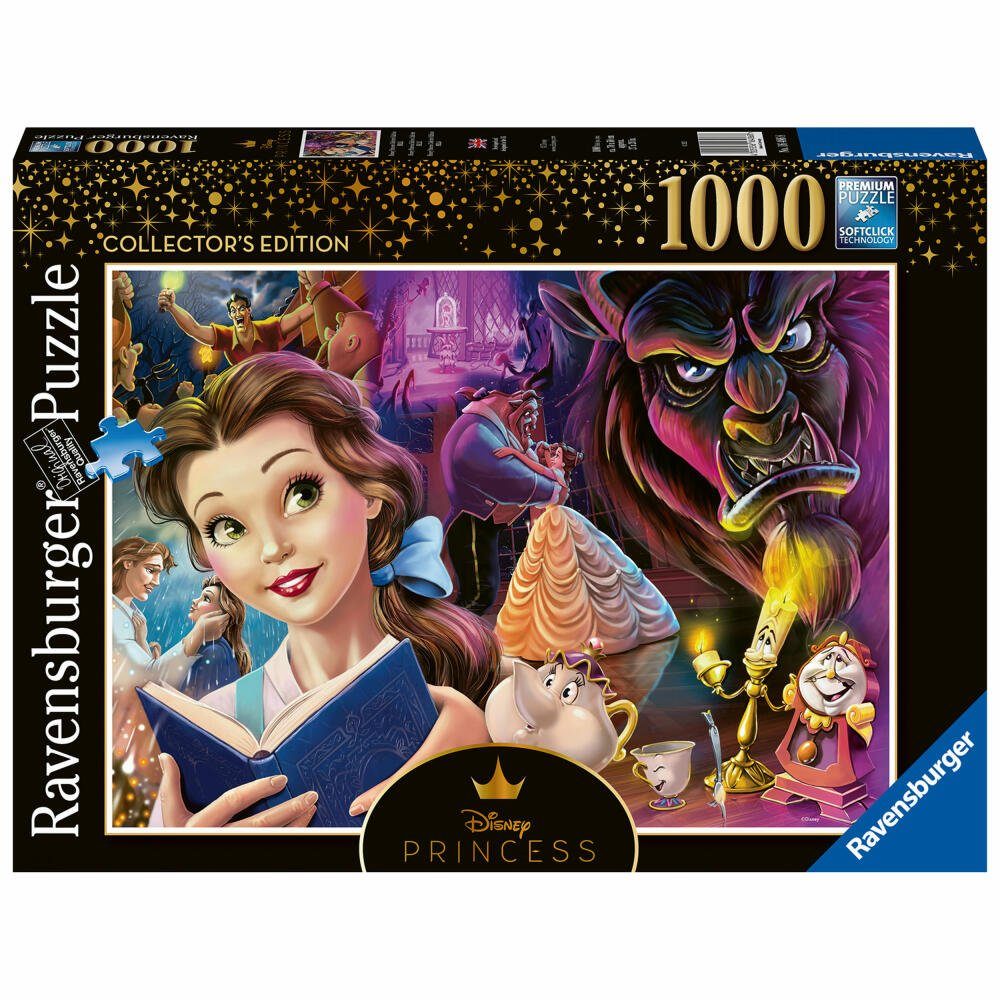 Ravensburger Puzzle Belle die Disney Prinzessin, Puzzleteile