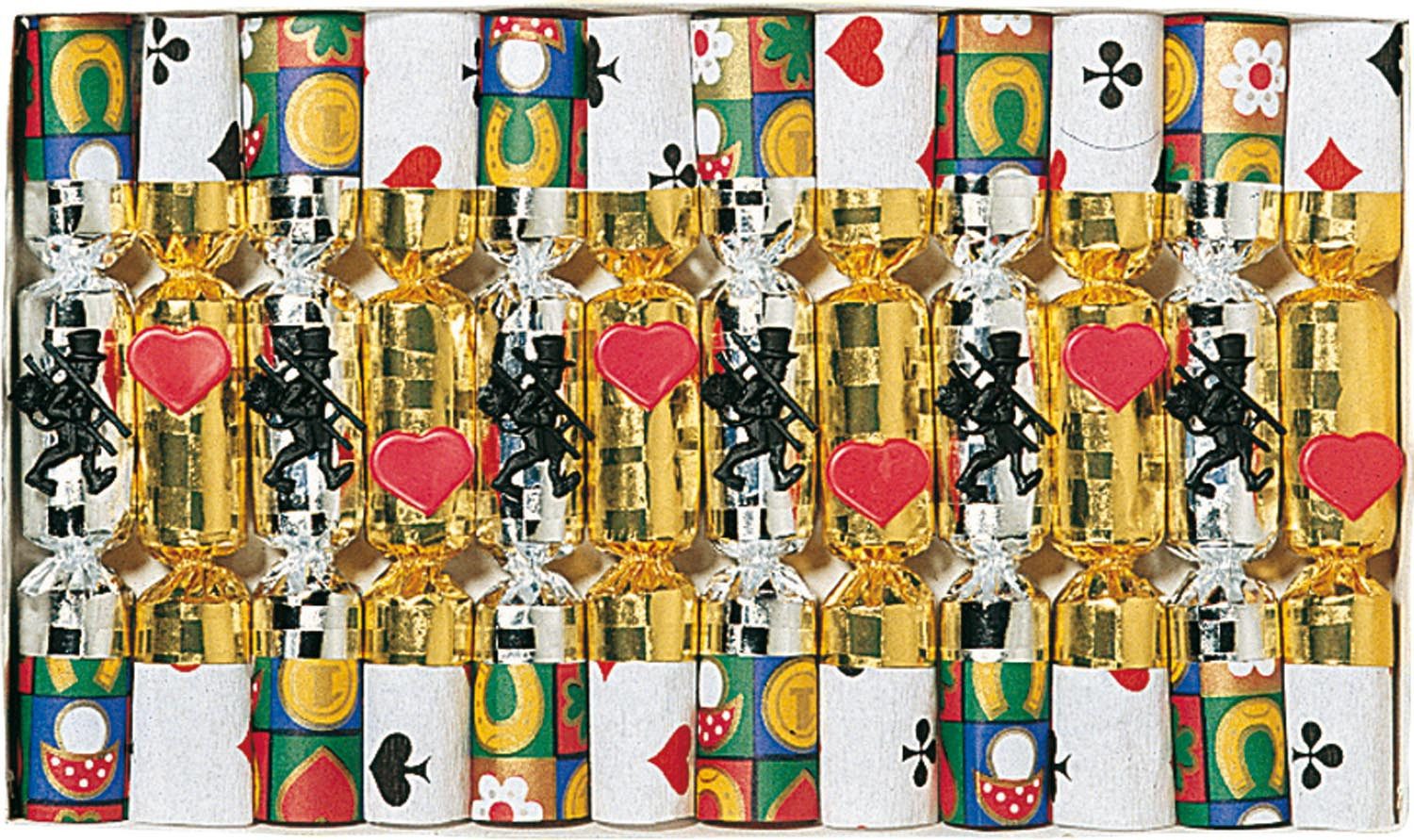 Nico Hängedekoration Knallbonbon Glückssymbole 12Stk./15cm