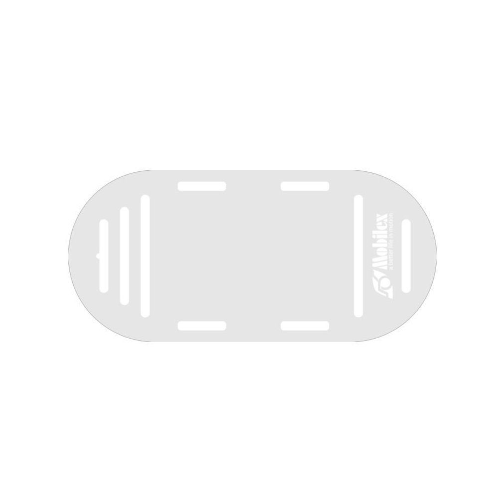 Mobilex Duschstuhl Mobilex Patienten Transferbrett aus Polypropylen