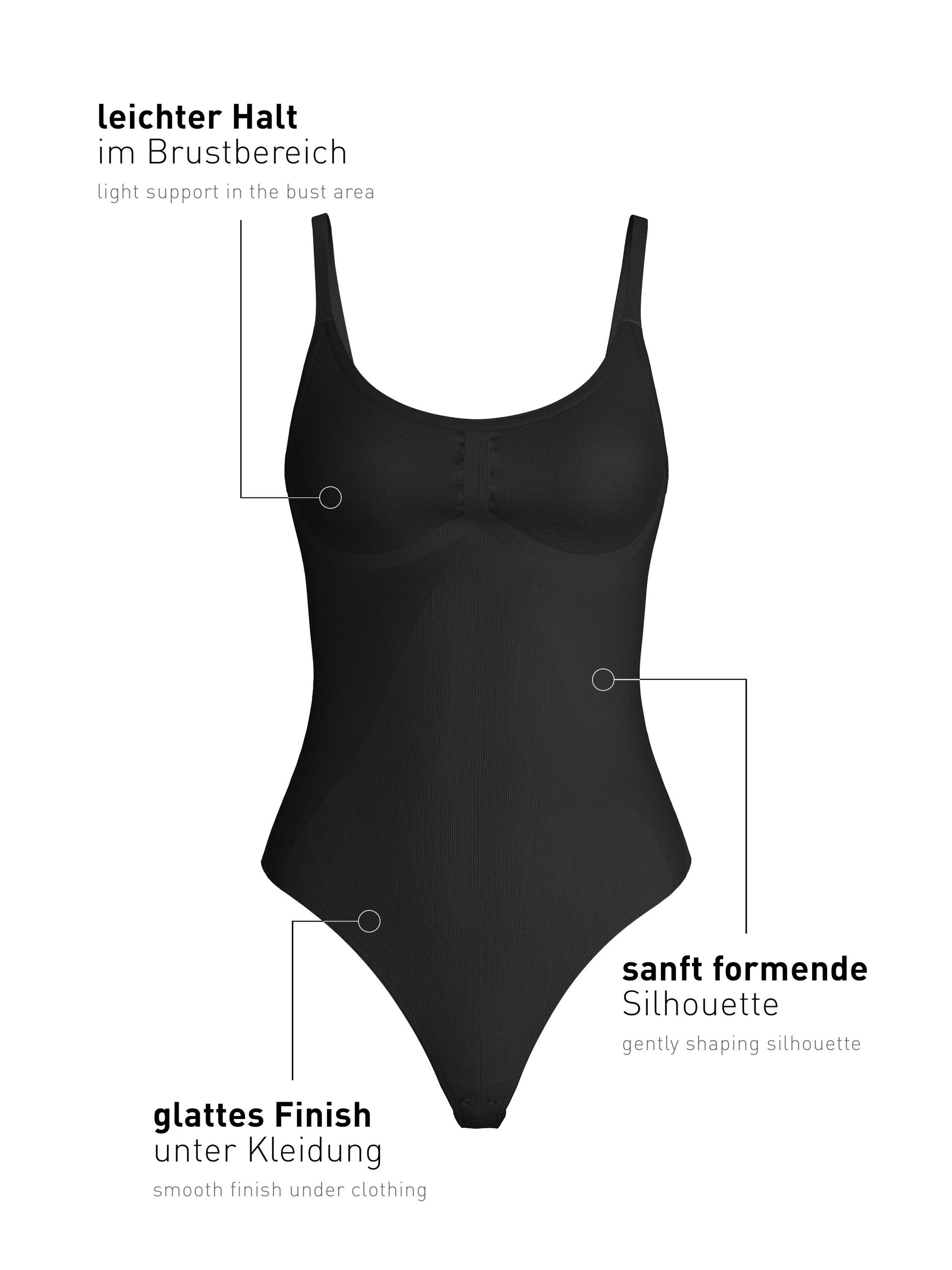CALIDA Shaping-Body Seamless Shape Damen (1-tlg) nahtlos, seidig glatt und formstabil – Bild 5 von 5