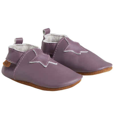 EN FANT Star Slippers Leather Krabbelschuh aus Leder