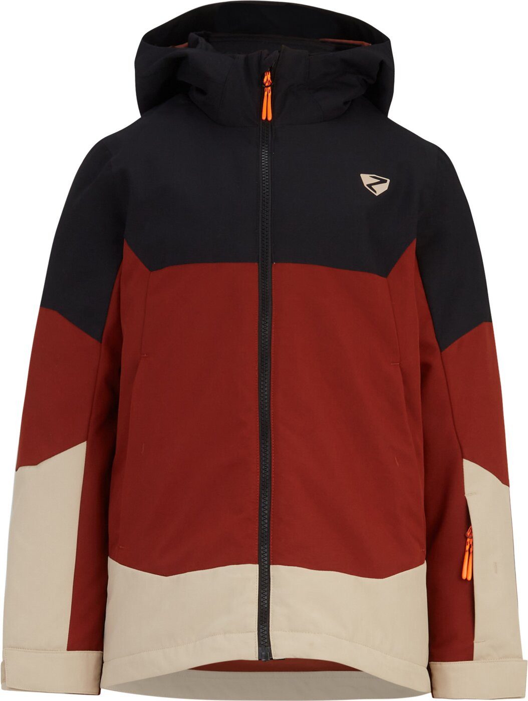 Skijacke AGIMO jun (jacket ski) woody brown