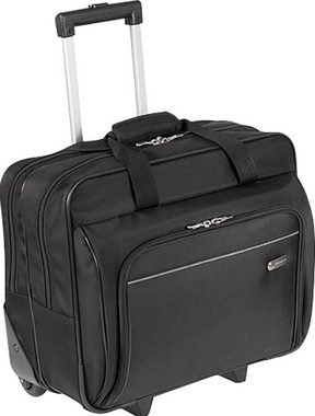 Targus Kofferorganizer TBR003EU, Business-Trolley Reisetasche mit 2 Rollen, Rollkoffer mit Laptopfach