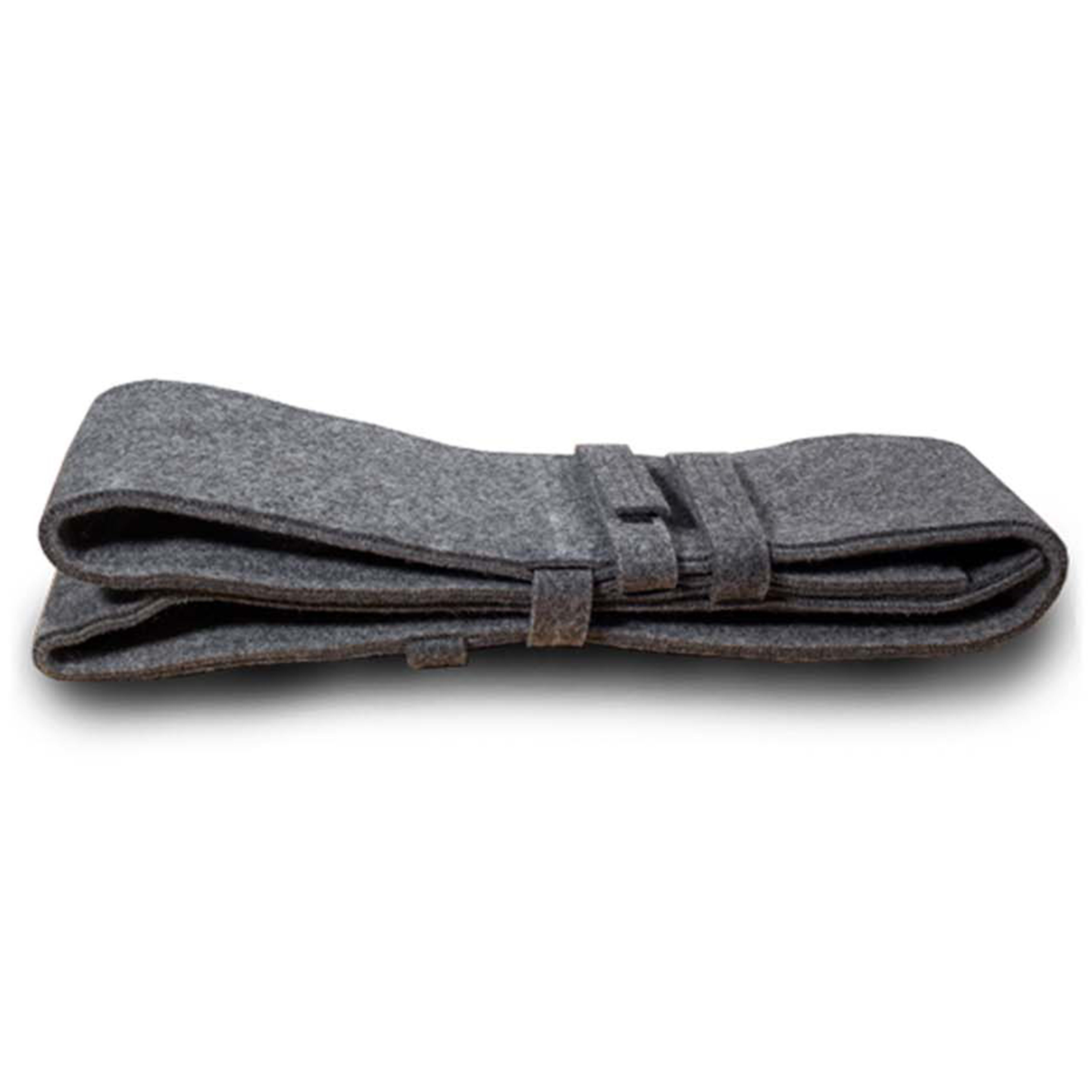 Sensalux Bankauflage Rückenlehnen-Polster für Bierzeltgarnitur, (120cm x 15cm, 1er Pack, 1 St., Grau - Grau (Filz), Schnelles einfaches Anbringen, Flexibel einsetzbar, Klettverschluss