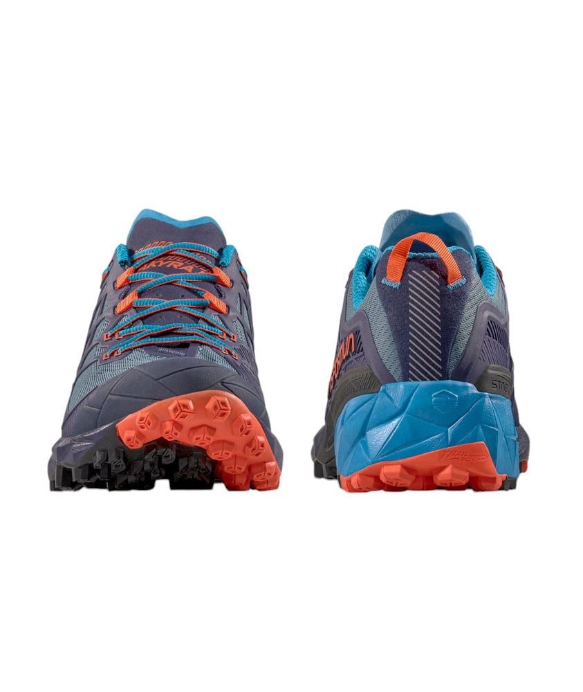 La Sportiva Trail-Laufschuhe Akyra II 2024 dunkelblau/orange Herren Wanderschuh
