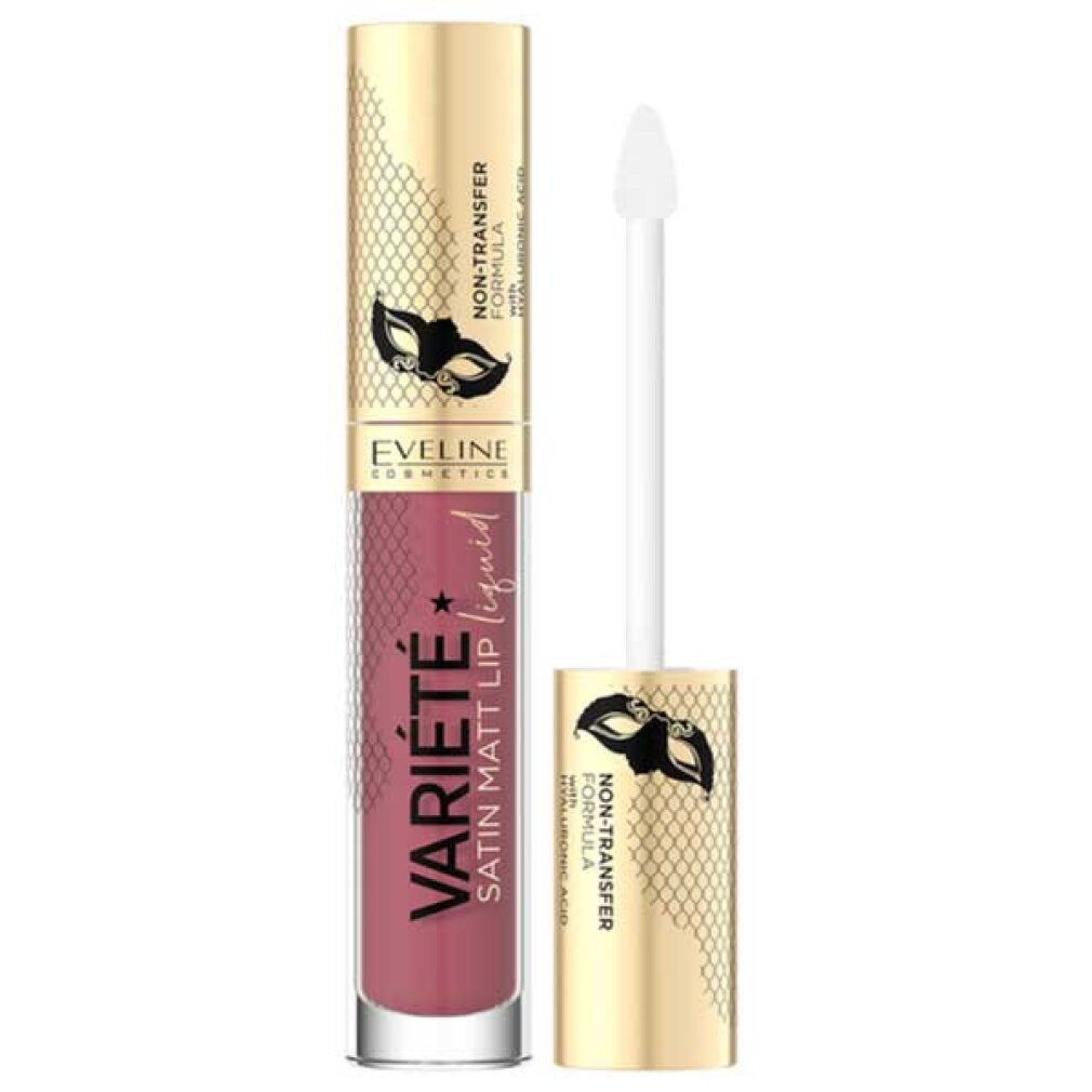 Eveline Cosmetics Lippenstift Eveline Variété Satin Matt Lip Liquid