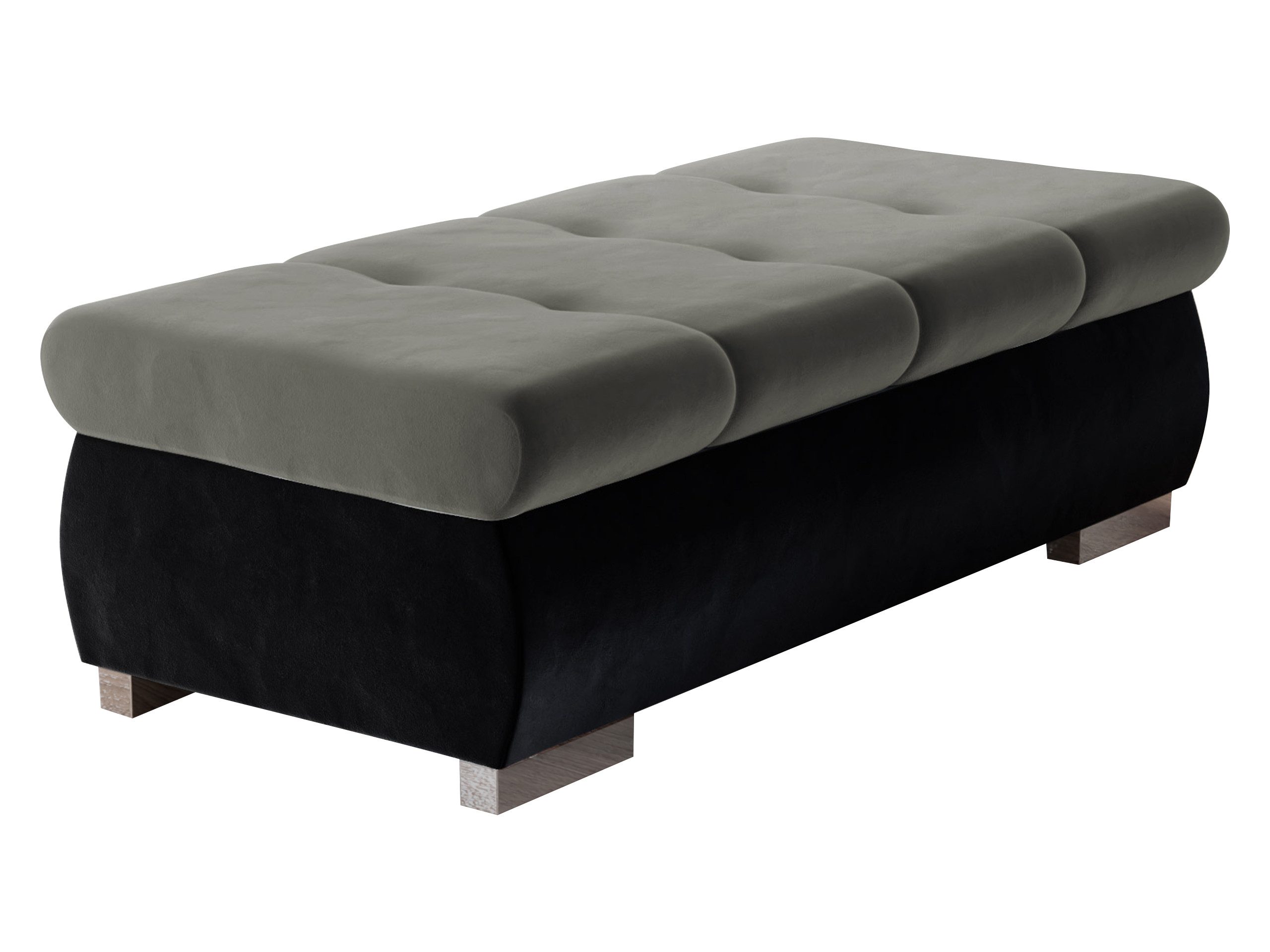 MIRJAN24 Polsterhocker Orkan Groß, Holzkonstruktion, 120x60x39 günstig online kaufen