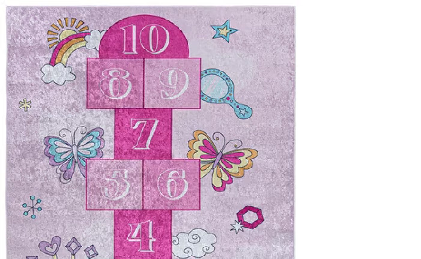 TEPPIA Kinderteppich Teppia 1718A Kinderteppich Hüpfspiel