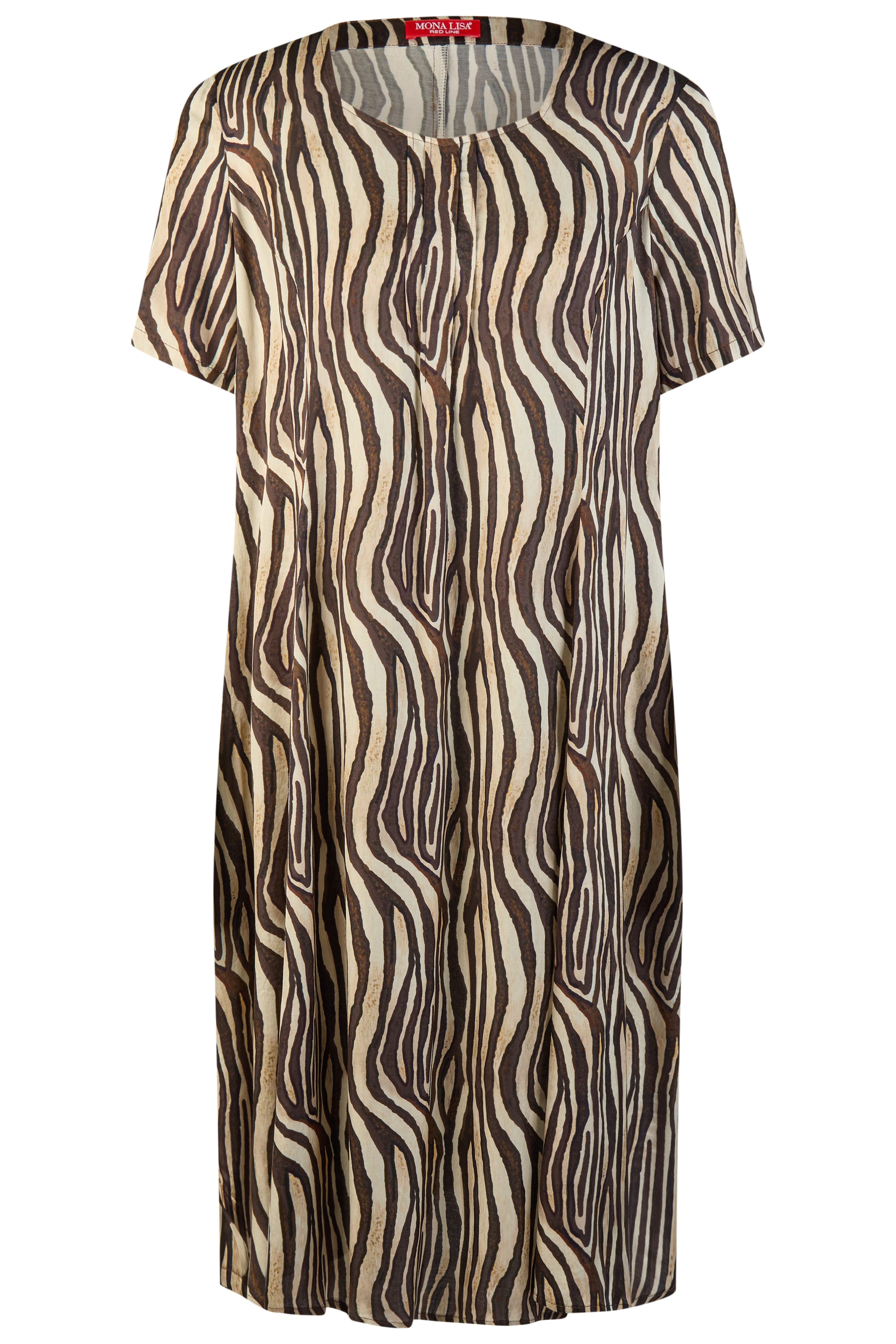 Mona Lisa REDLINE Sommerkleid Große Größen hochwertige Viskose