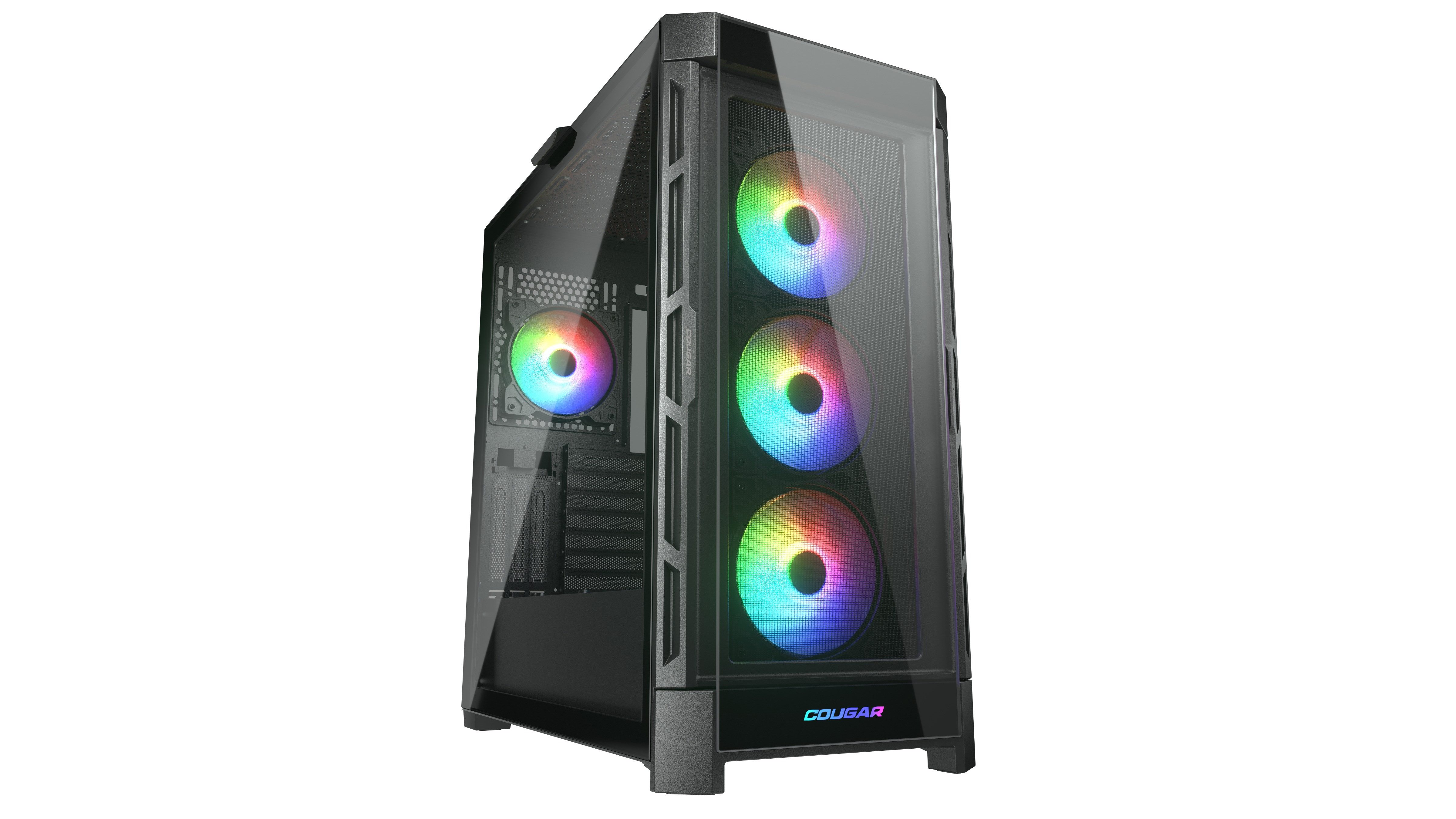 Cougar PC-Gehäuse DUOFACE PRO RGB, Mid Tower, Schwarz