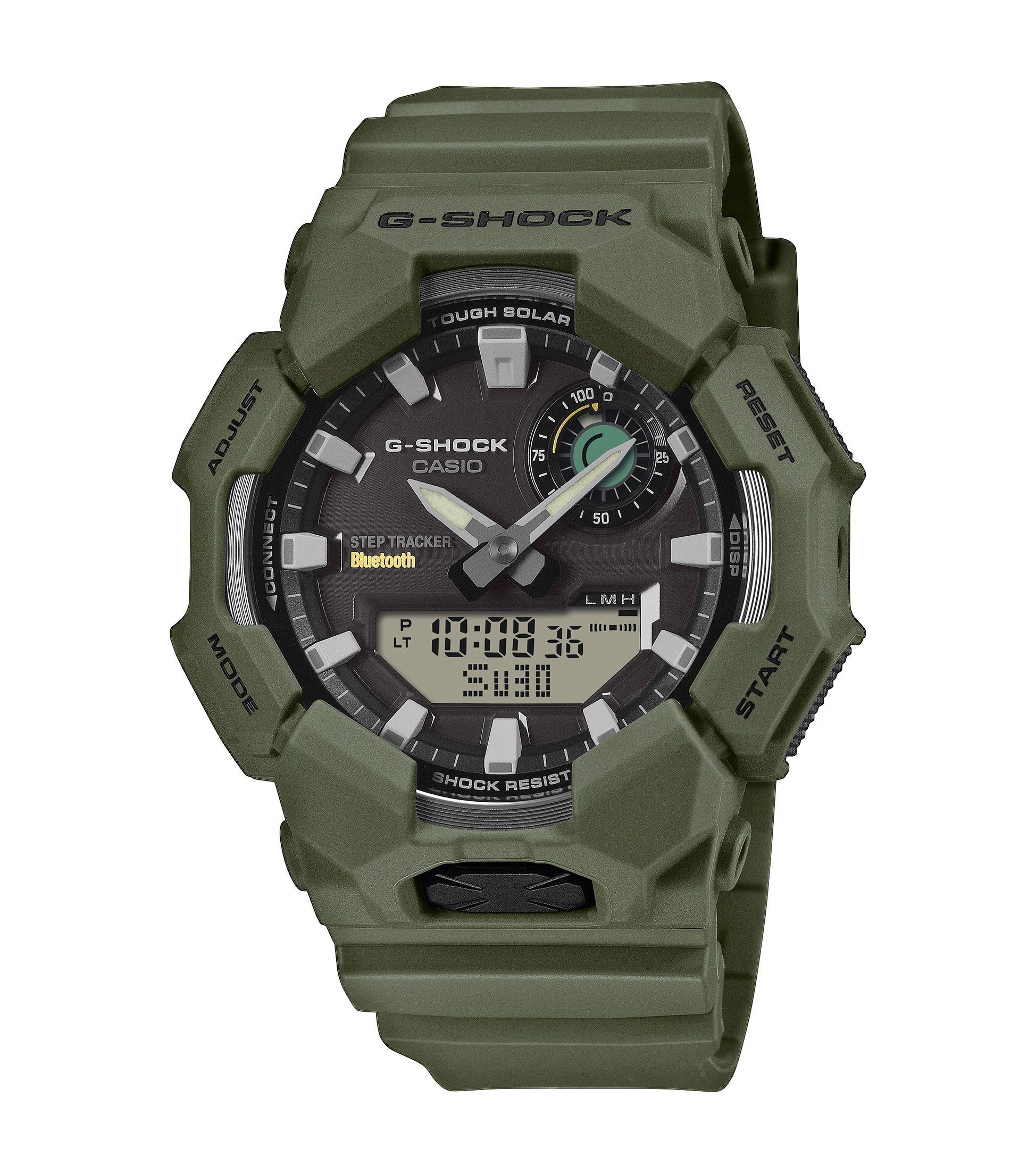 CASIO G-SHOCK Smartwatch, Quarzuhr, Armbanduhr, Herrenuhr, Step Tracker, Phone Finder, stoßfest