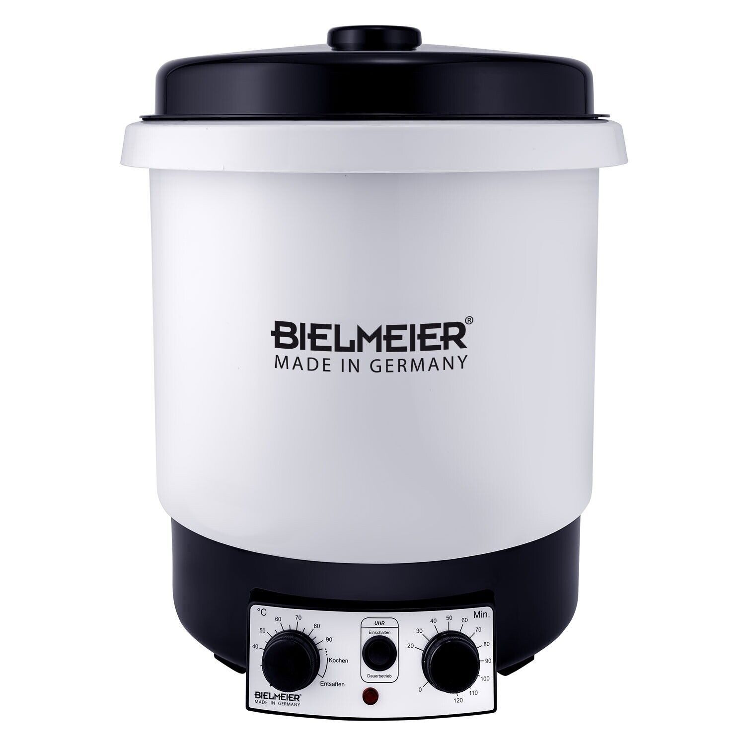 Bielmeier Einkochautomat einwecken Kunststoff 2000 W 29 Liter Zeituhr BHG 655.0, 2000 W, Ersatzteilgarantie Made in Germany (B655023)