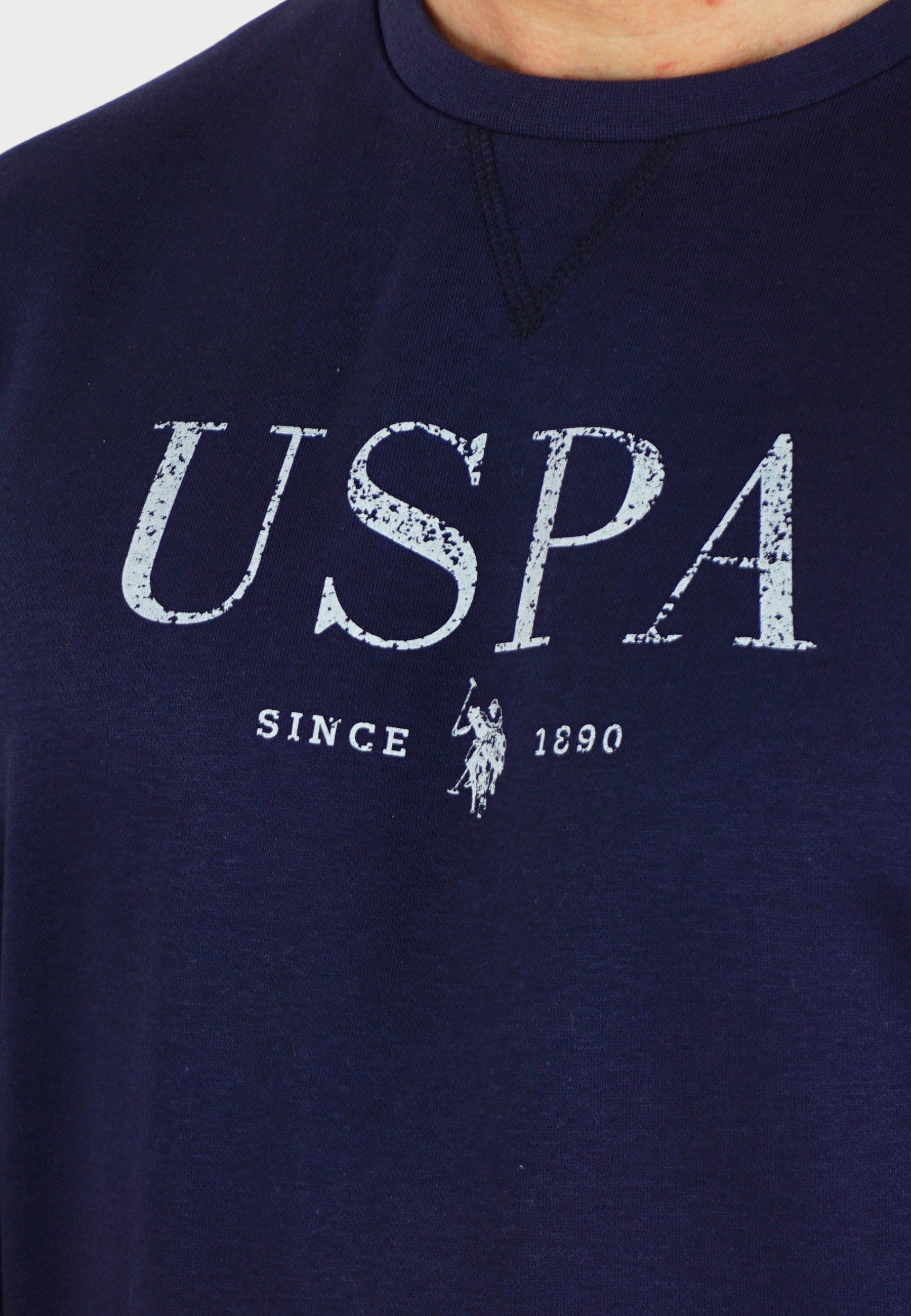 U.S. Polo Assn. Sweatshirt Sweatshirt Pullover (1-tlg)