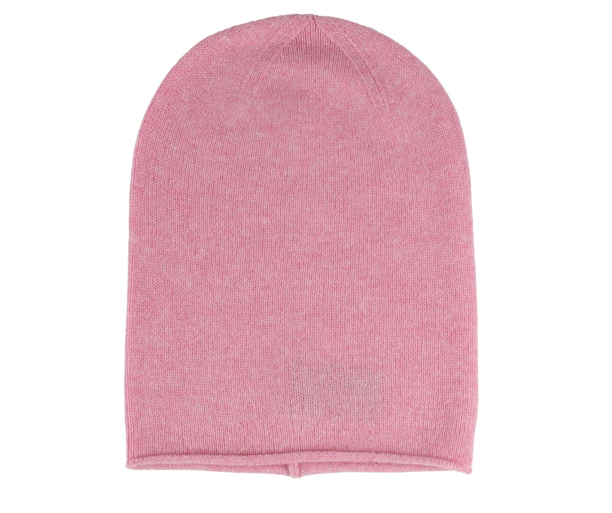 Zwillingsherz Strickmütze Zwillingsherz Mütze Beanie aus 100 % Kaschmir Unifarben