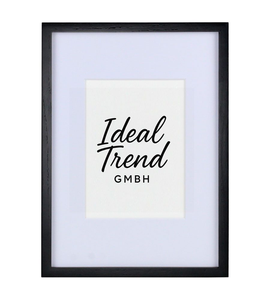 IDEAL TREND Bilderrahmen Bilderrahmen Massivholz Eiche günstig online kaufen