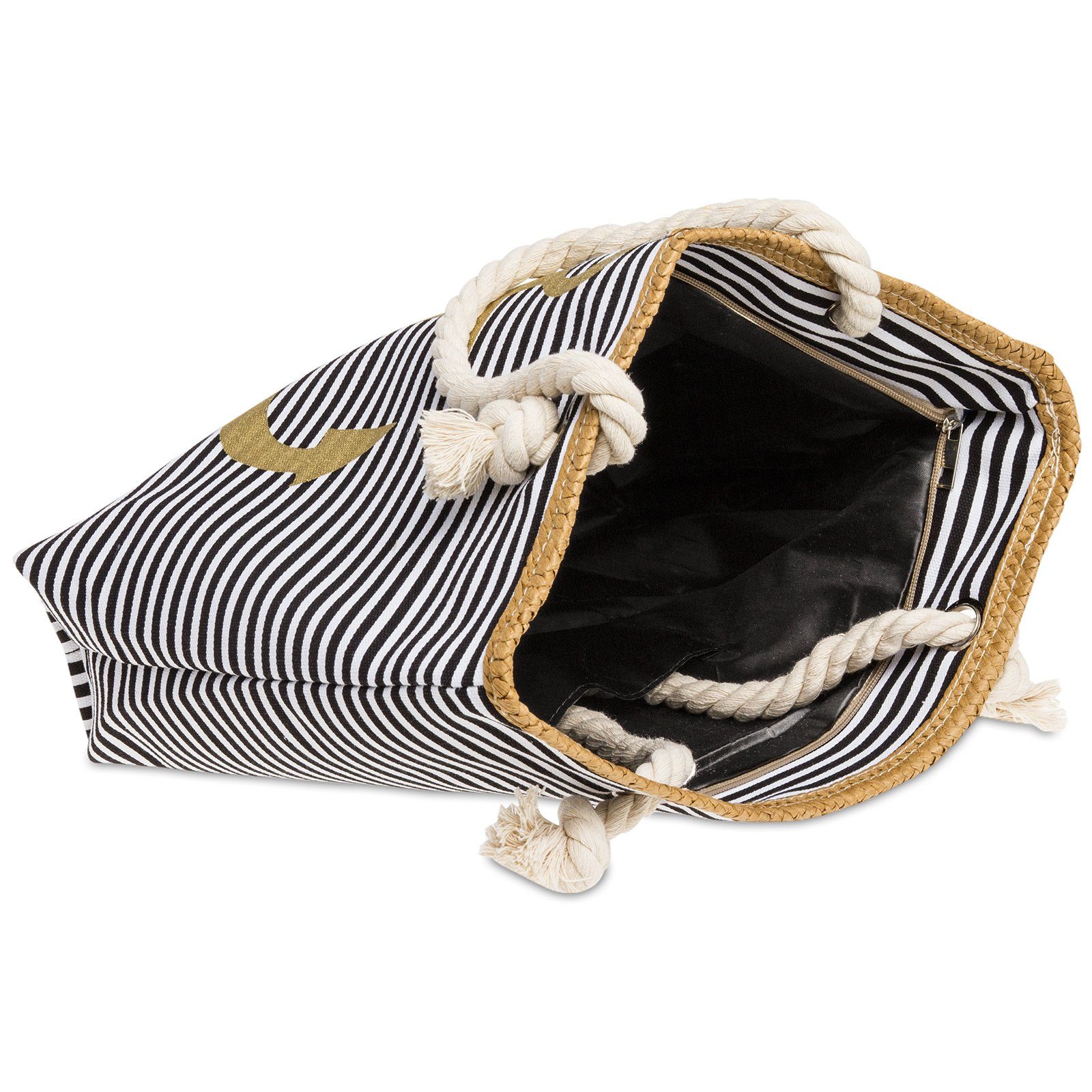 Caspar Strandtasche TS1040 Damen Shopper mit günstig online kaufen