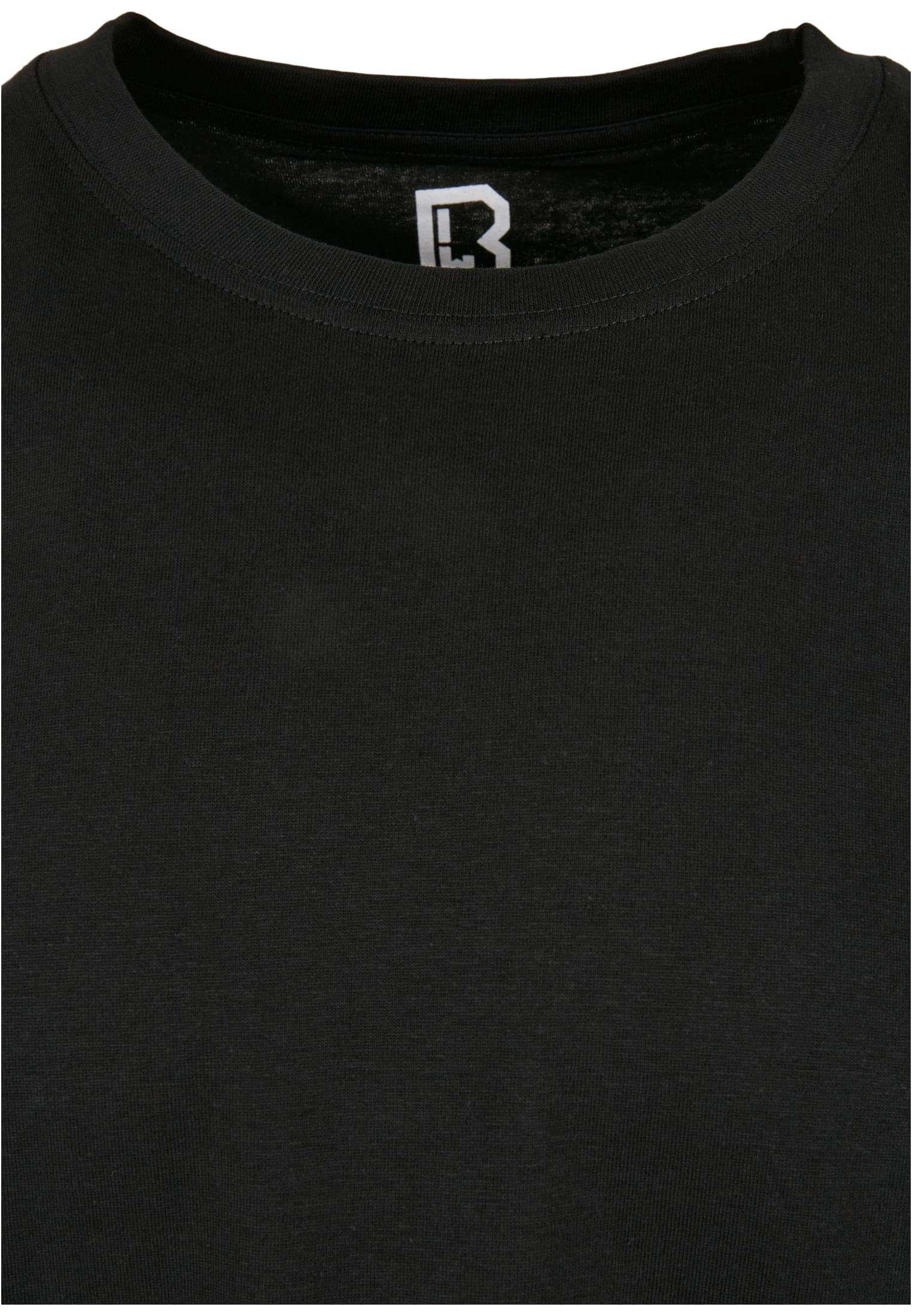 Herren Brandit Shirt (1-tlg) Premium Brandit black Kurzarmshirt