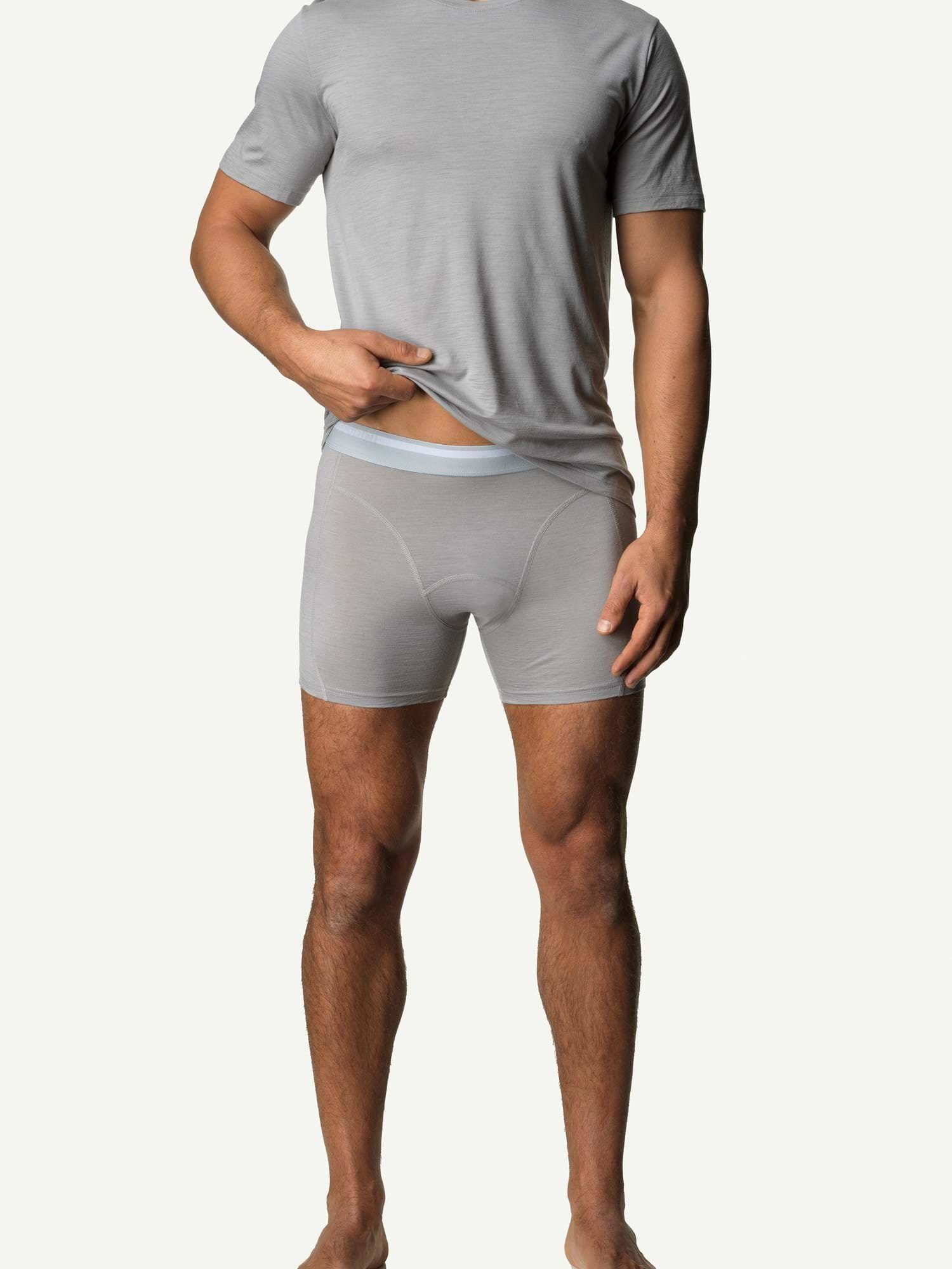 Houdini Funktionstights M's Desoli Cloudy Boxers Gray