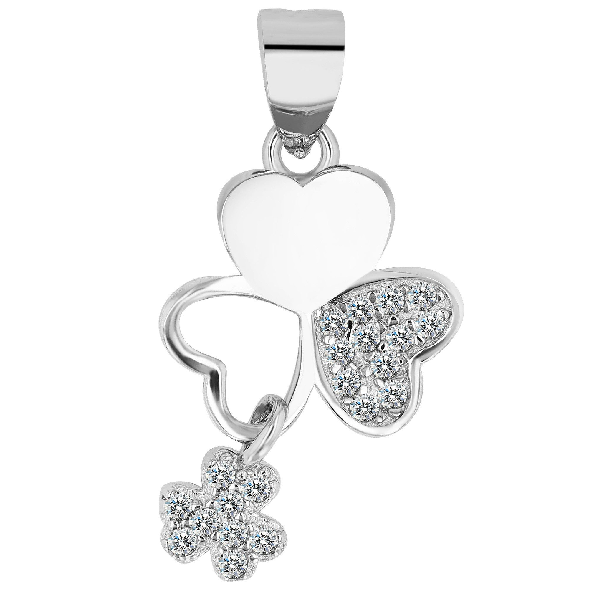 Adelia´s Kettenanhänger zeitloser Schmuck Anhänger aus 925 Sterling Silber günstig online kaufen