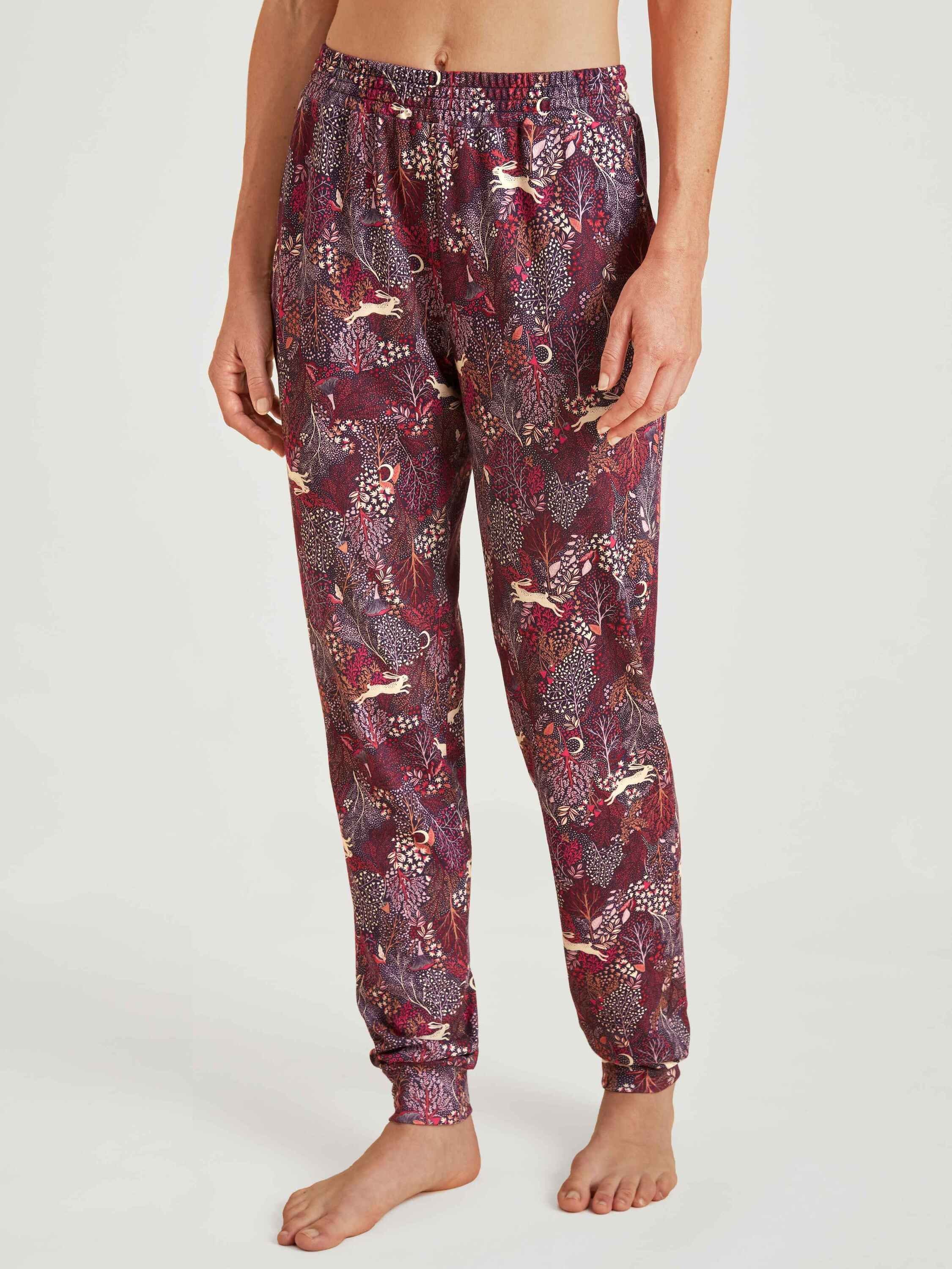 CALIDA Pyjamahose Pants (1-tlg) mit Bündchen