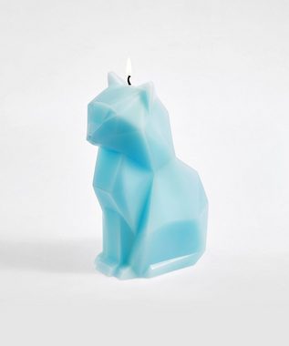 54Celsius Duftkerze PyroPet KISA CANDLE Designer Kerze mit Metallskelett einer Katze