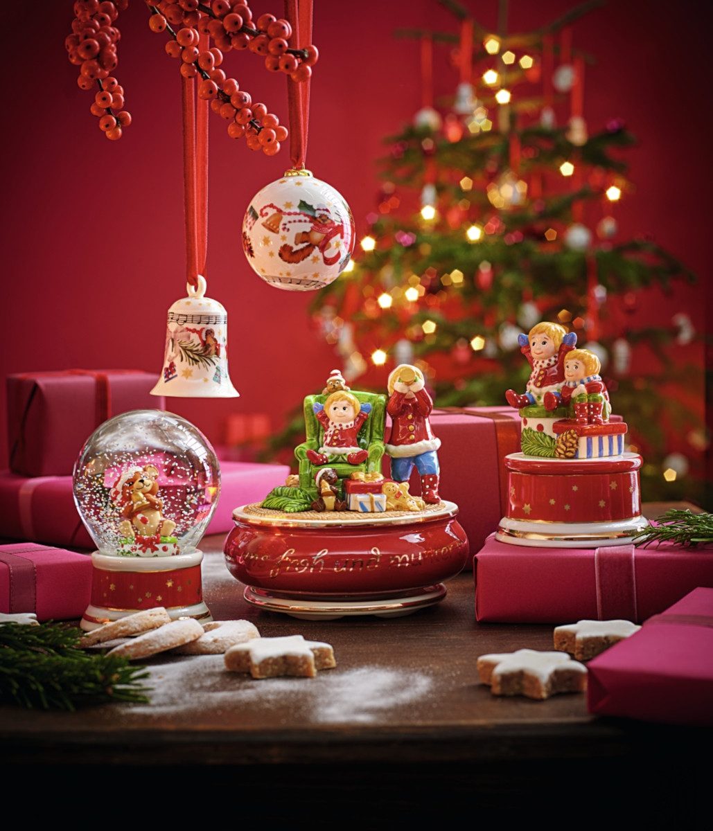 Hutschenreuther Weihnachtsfigur Sammelserie 21 Weihnachtsgaben Mini-Becher 3tlg – Bild 2 von 4